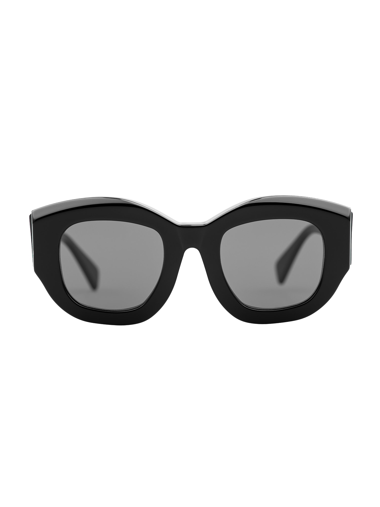 Shop Kuboraum B5 Sunglasses In Gray