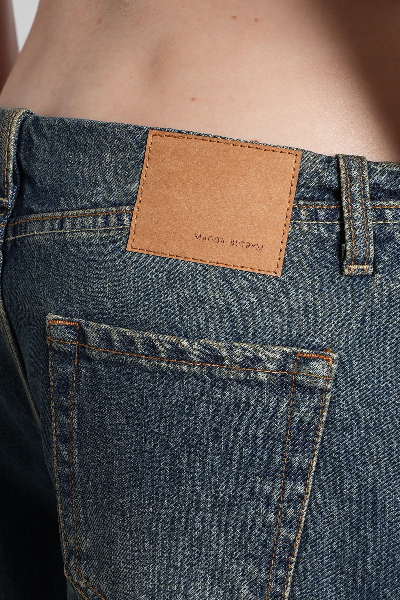 Magda Butrym 09 Jeans In Blue