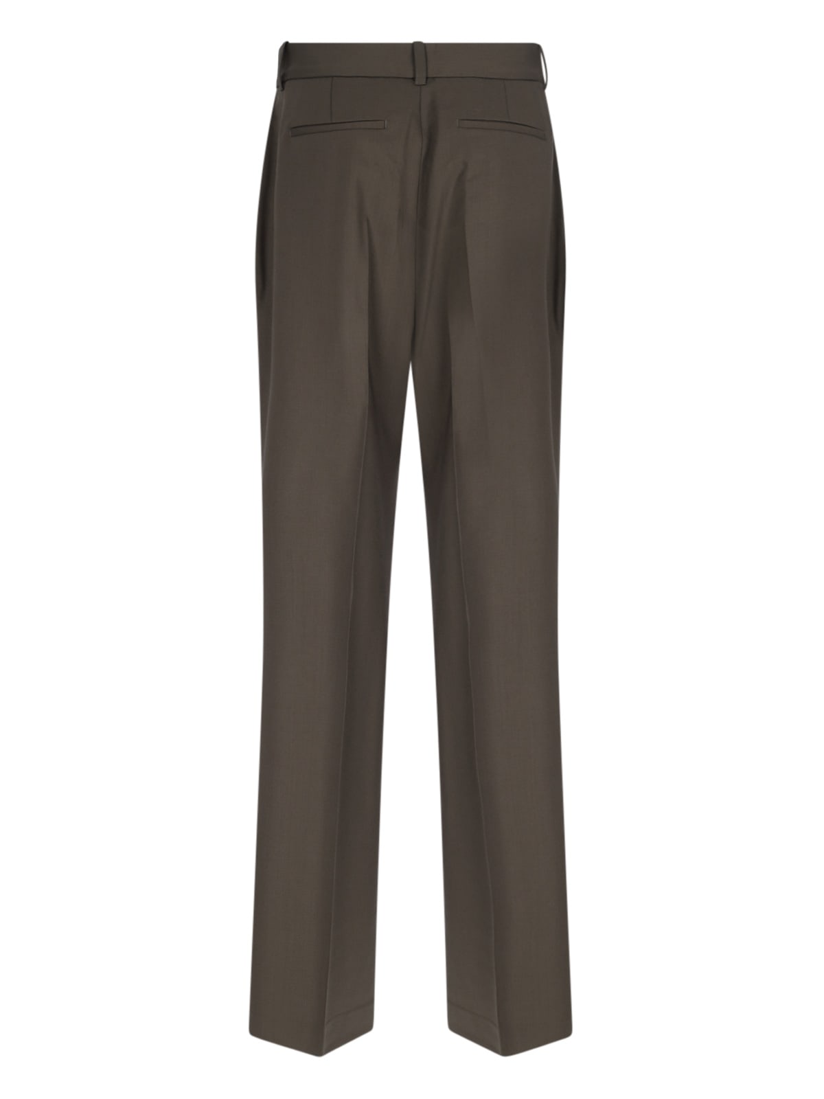 Shop Rohe Relaxed Pants In Brown