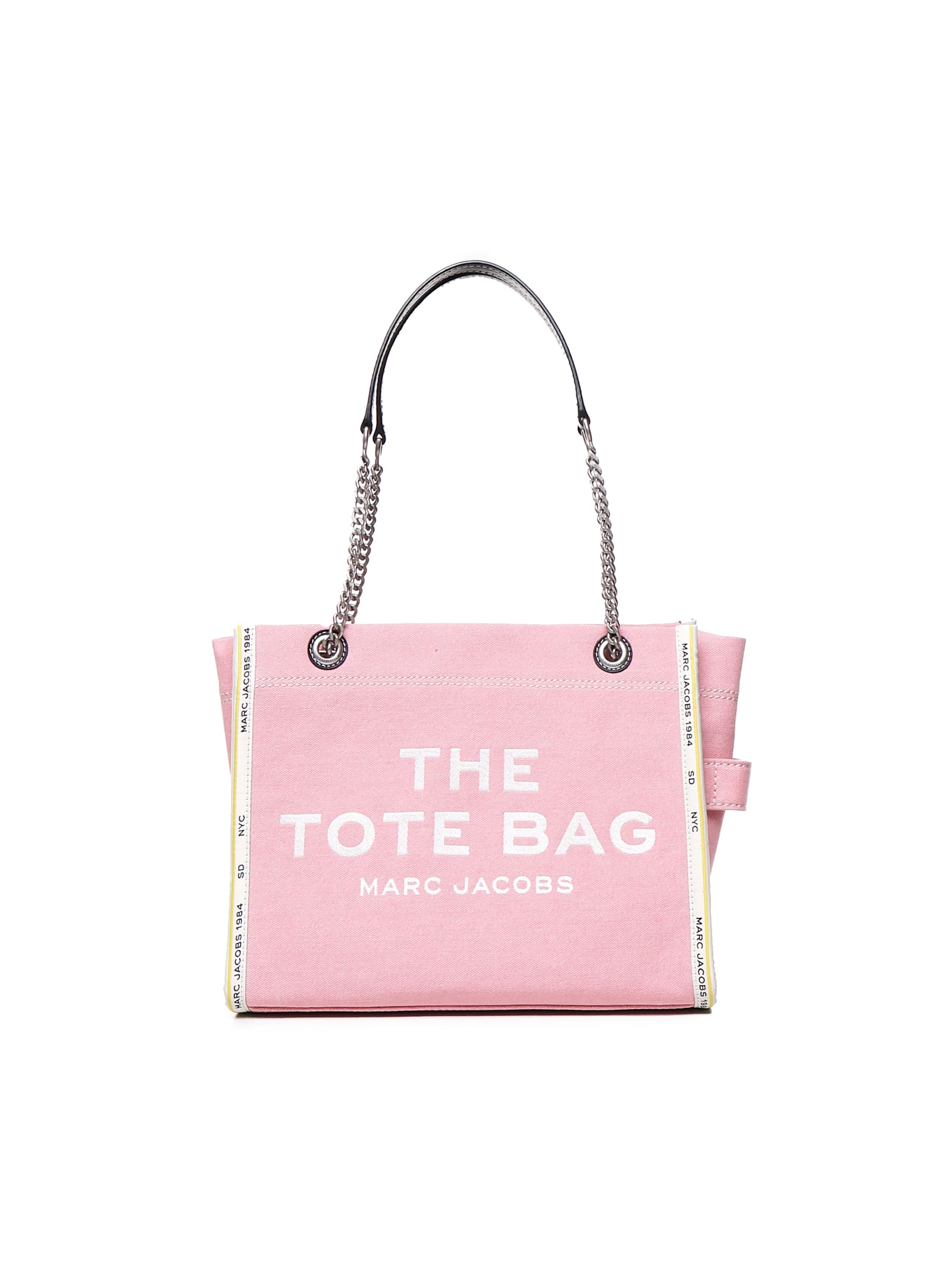 Shop Marc Jacobs The Medium Tote Bag In Ribbon Pink