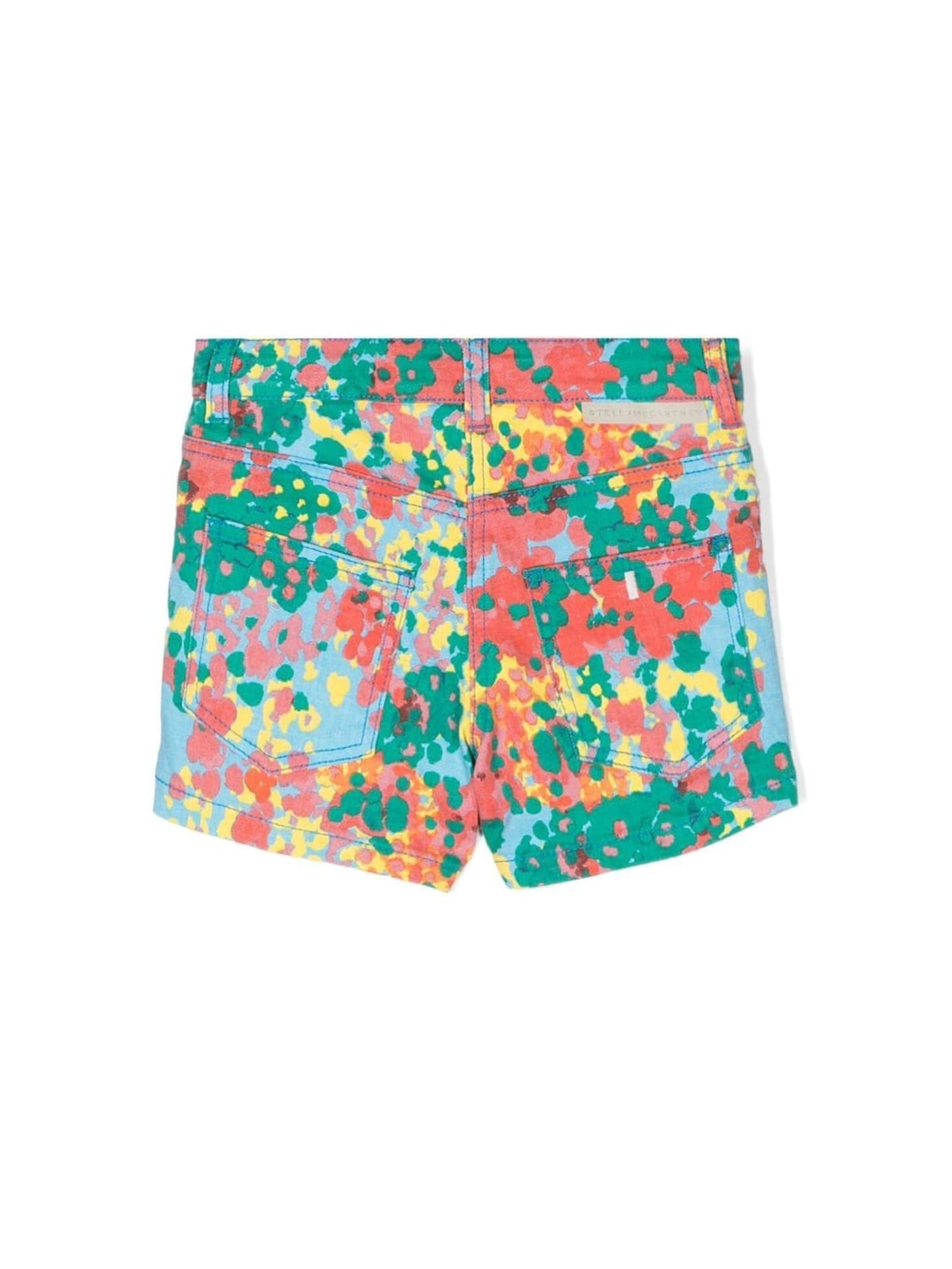 Shop Stella Mccartney Shorts In Mc Multicolor