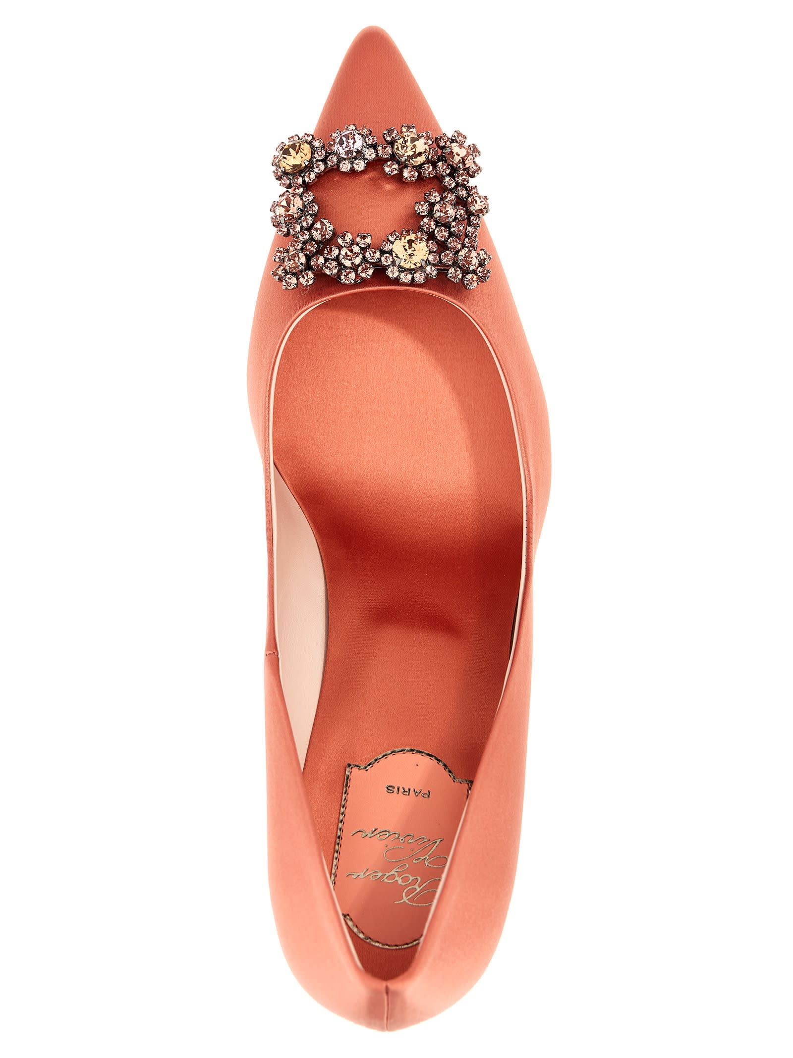 Roger Vivier Efflorescence Pumps In Pink