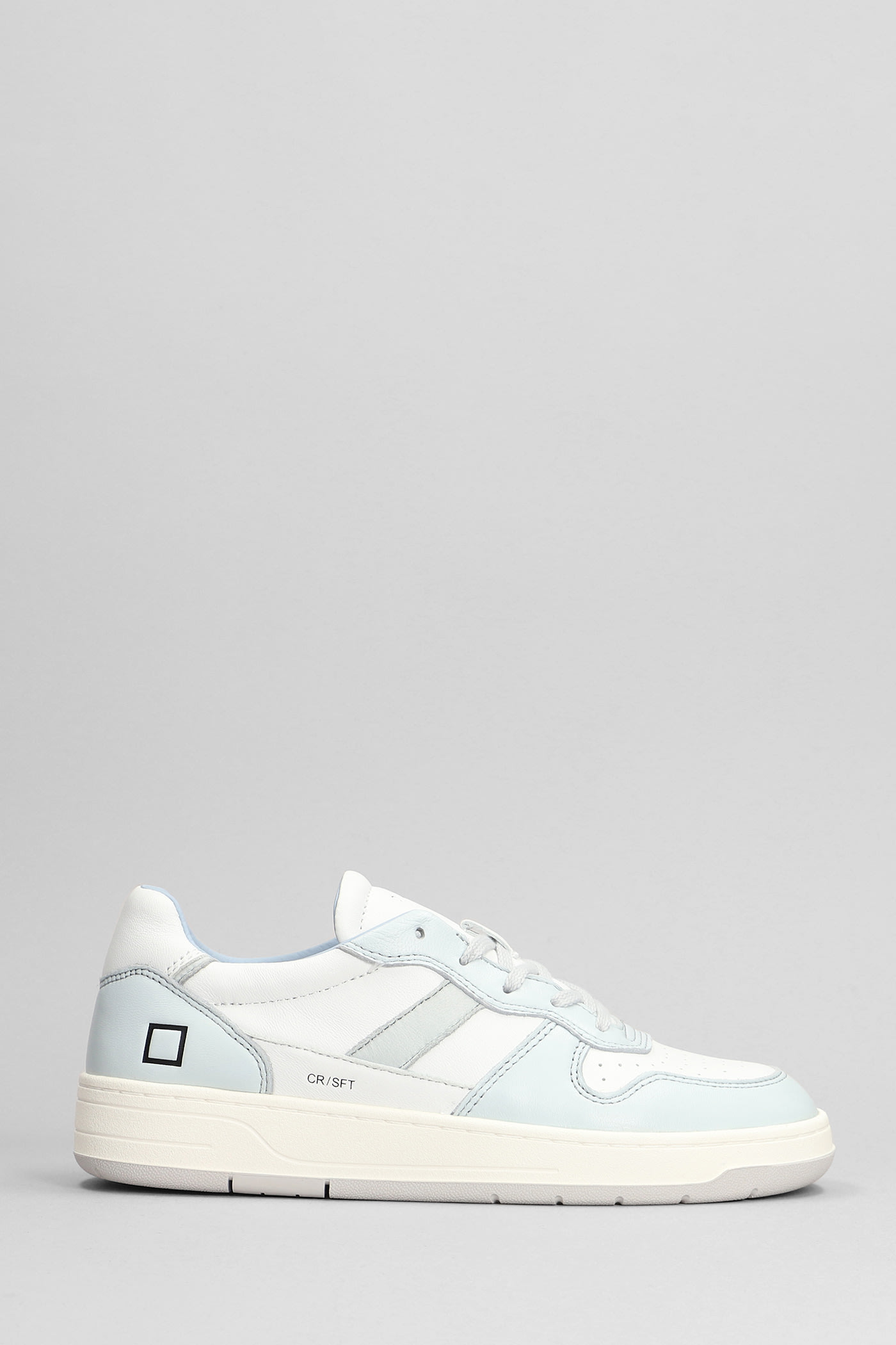 DATE COURT 2.0 SNEAKERS IN WHITE LEATHER