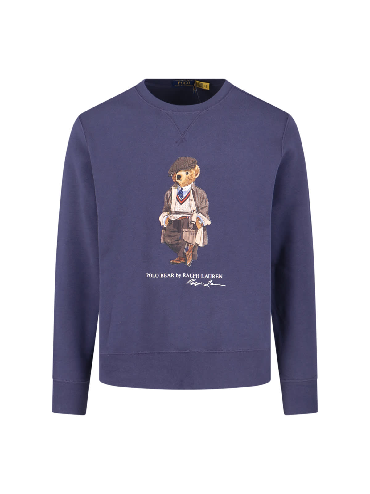 Ralph Lauren Logo Sweatshirt In Purple