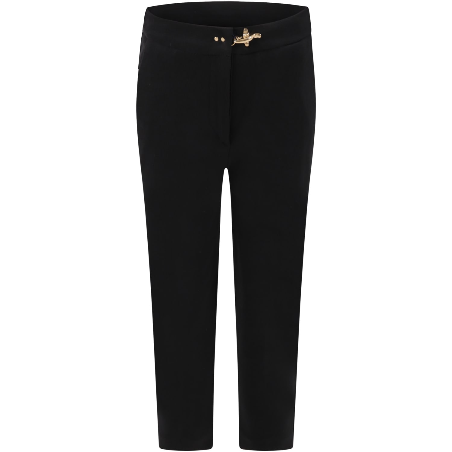 Fay Black Trousers For Boy