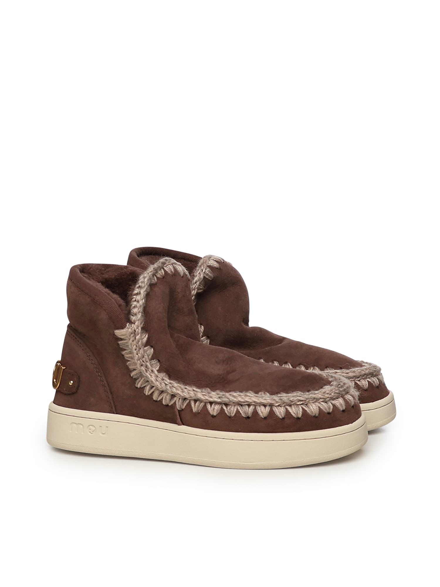 Mou New Eskimo Sneaker In Brown