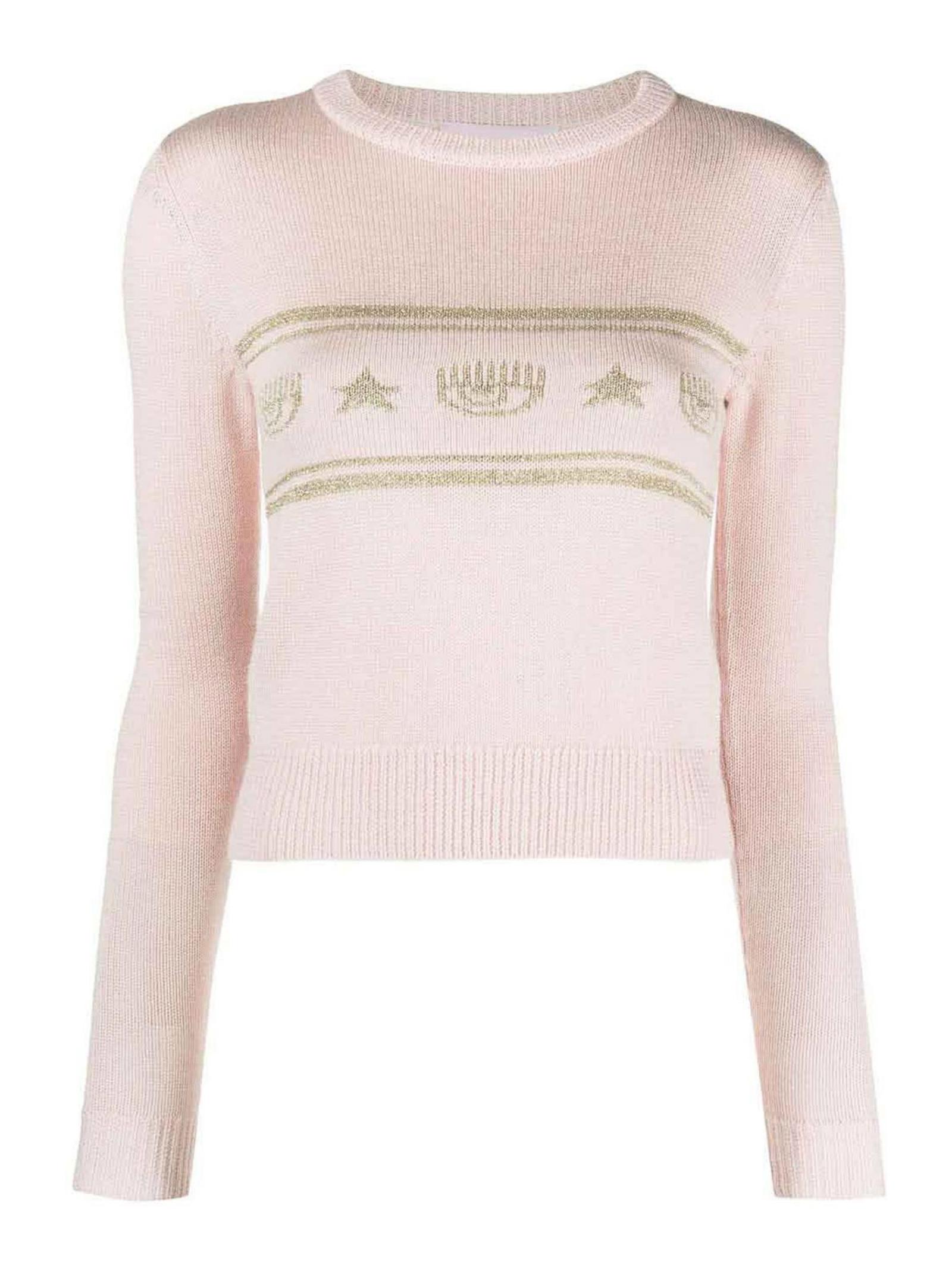 Shop Chiara Ferragni Sweaters Pink