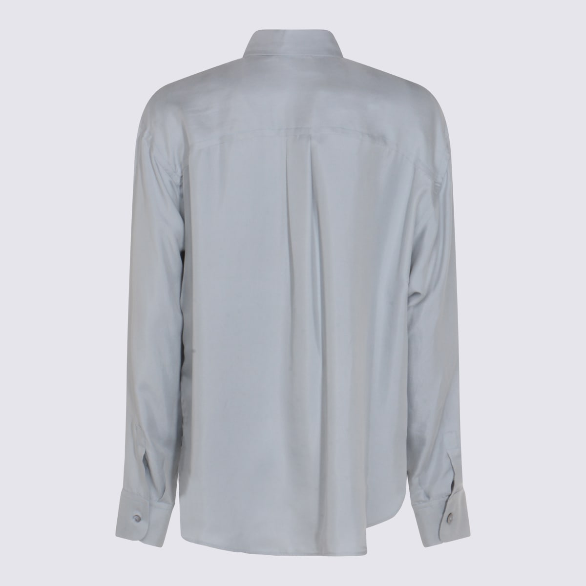 Antonelli Button-down Long-sleeved Shirt In Blue