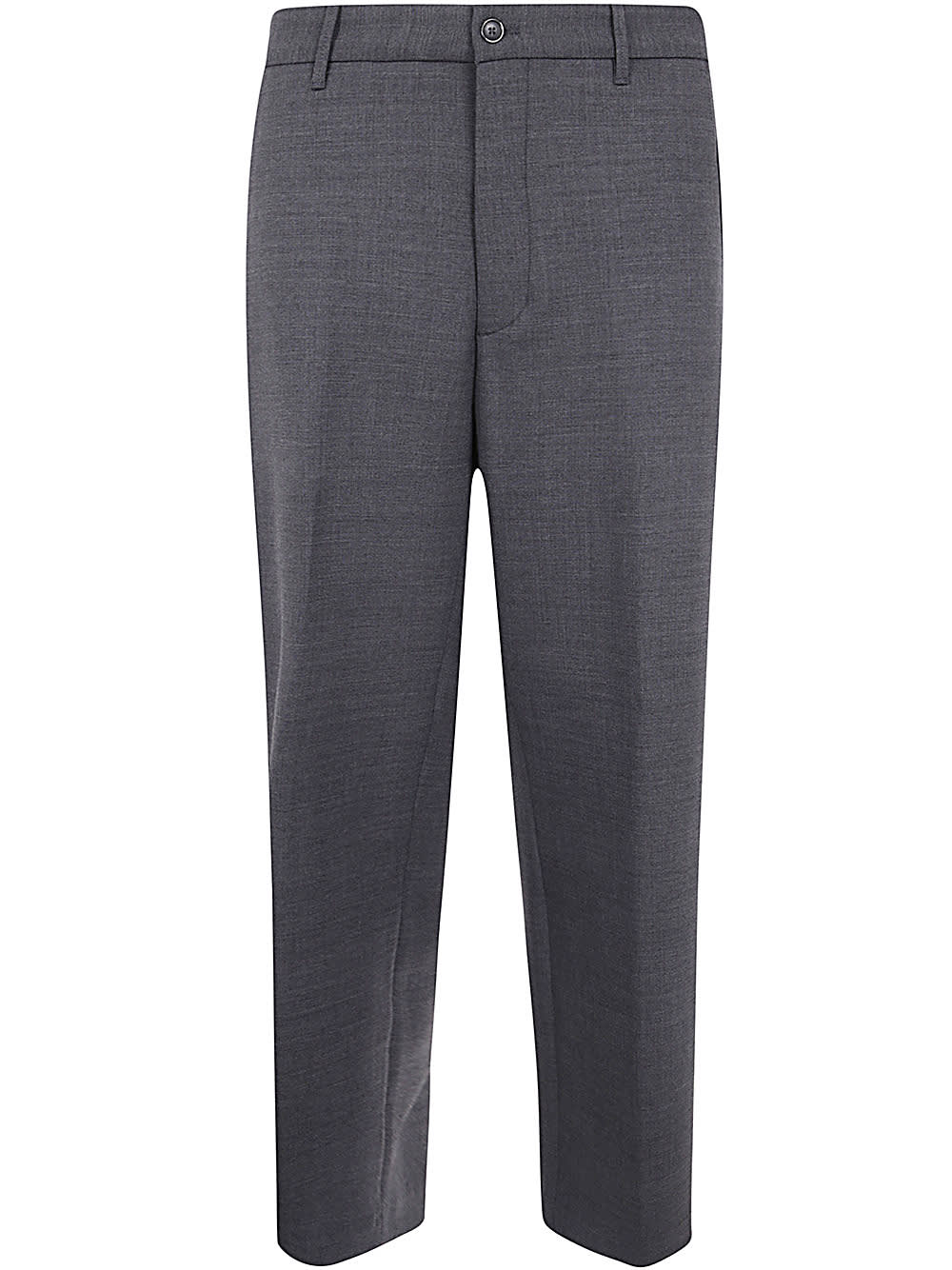 Shop Nine In The Morning Apollon Baggy Man Trousers In Iron