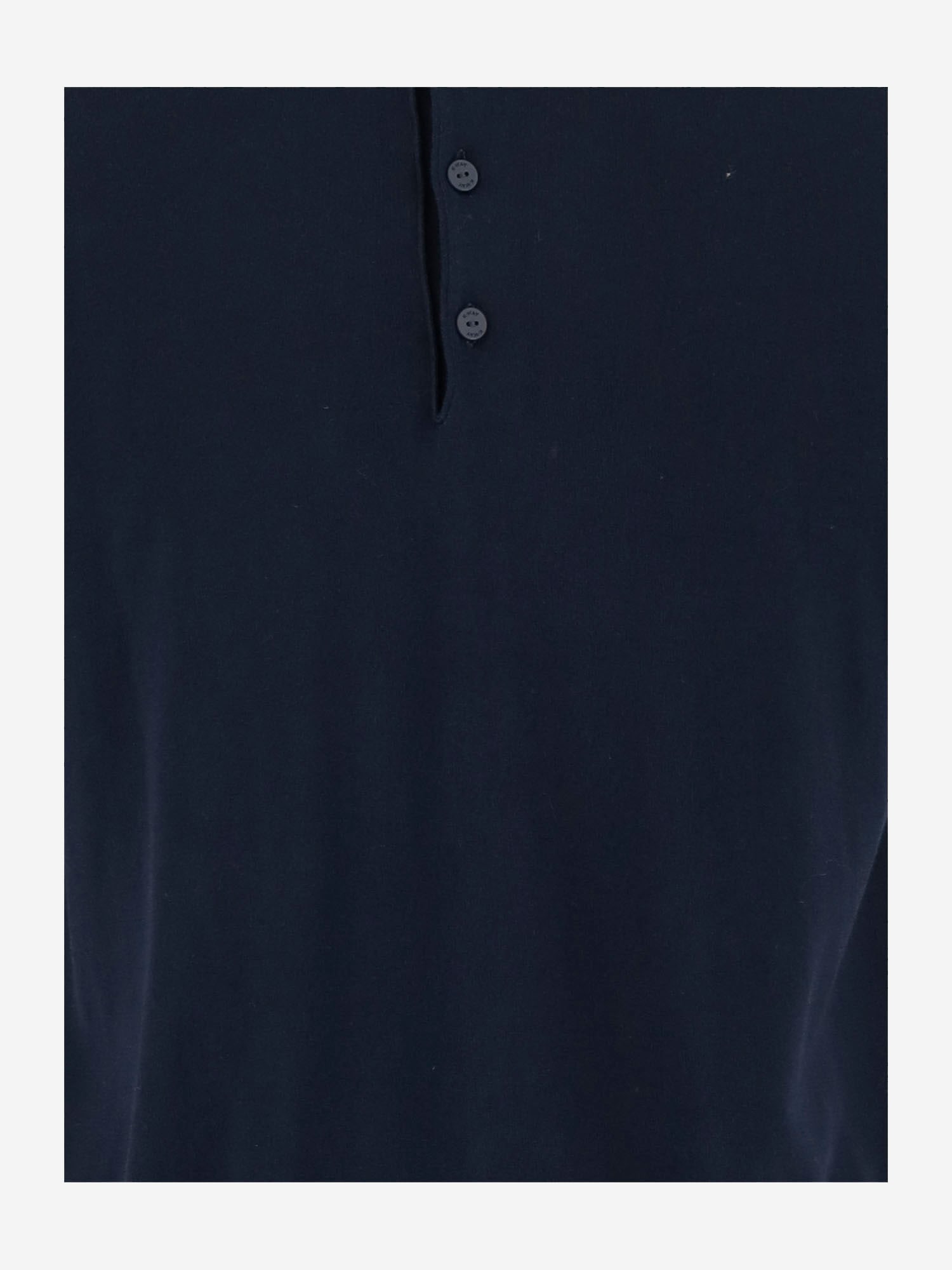 Shop K-way Cotton Polo In Blue