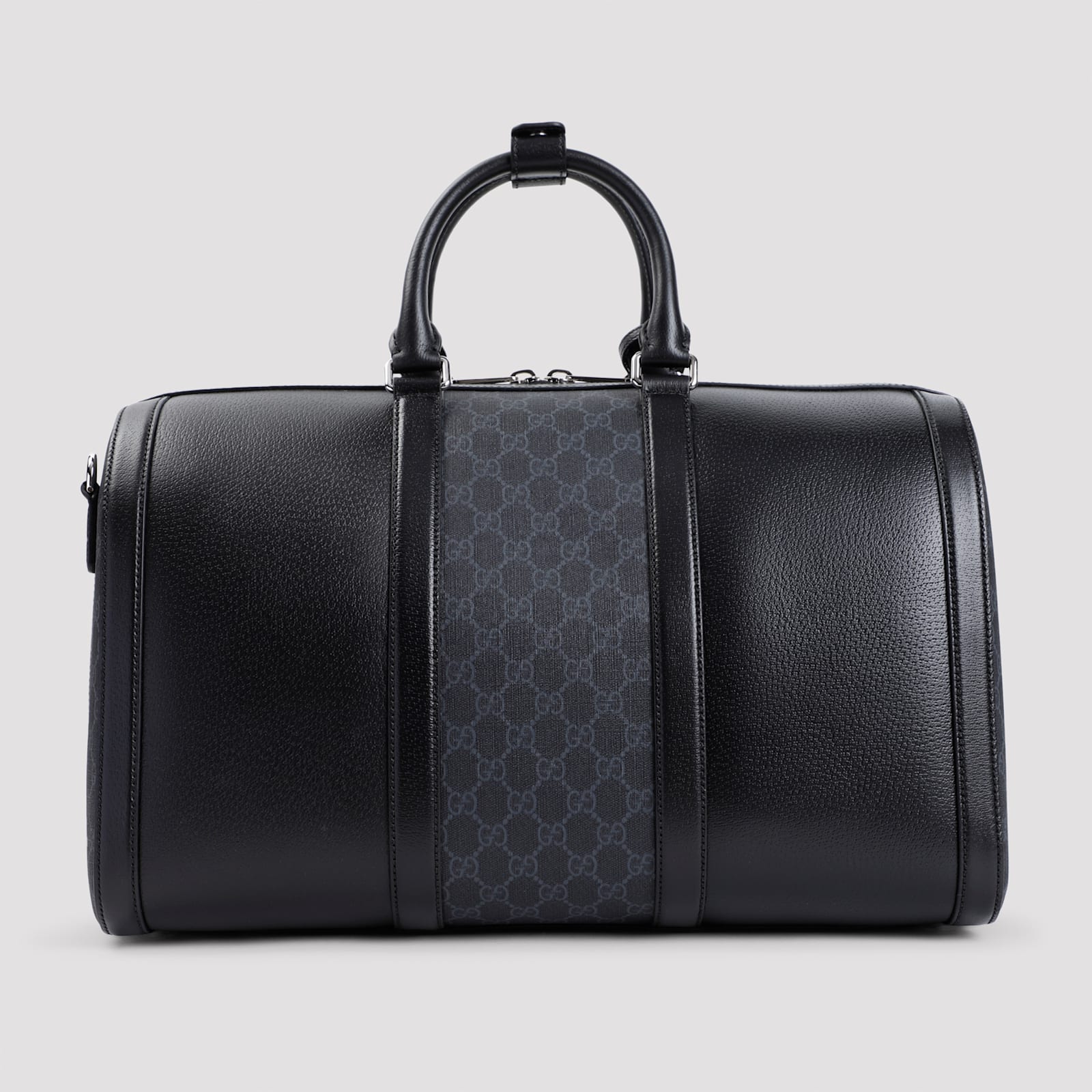 Shop Gucci Duffle Luggage In Black