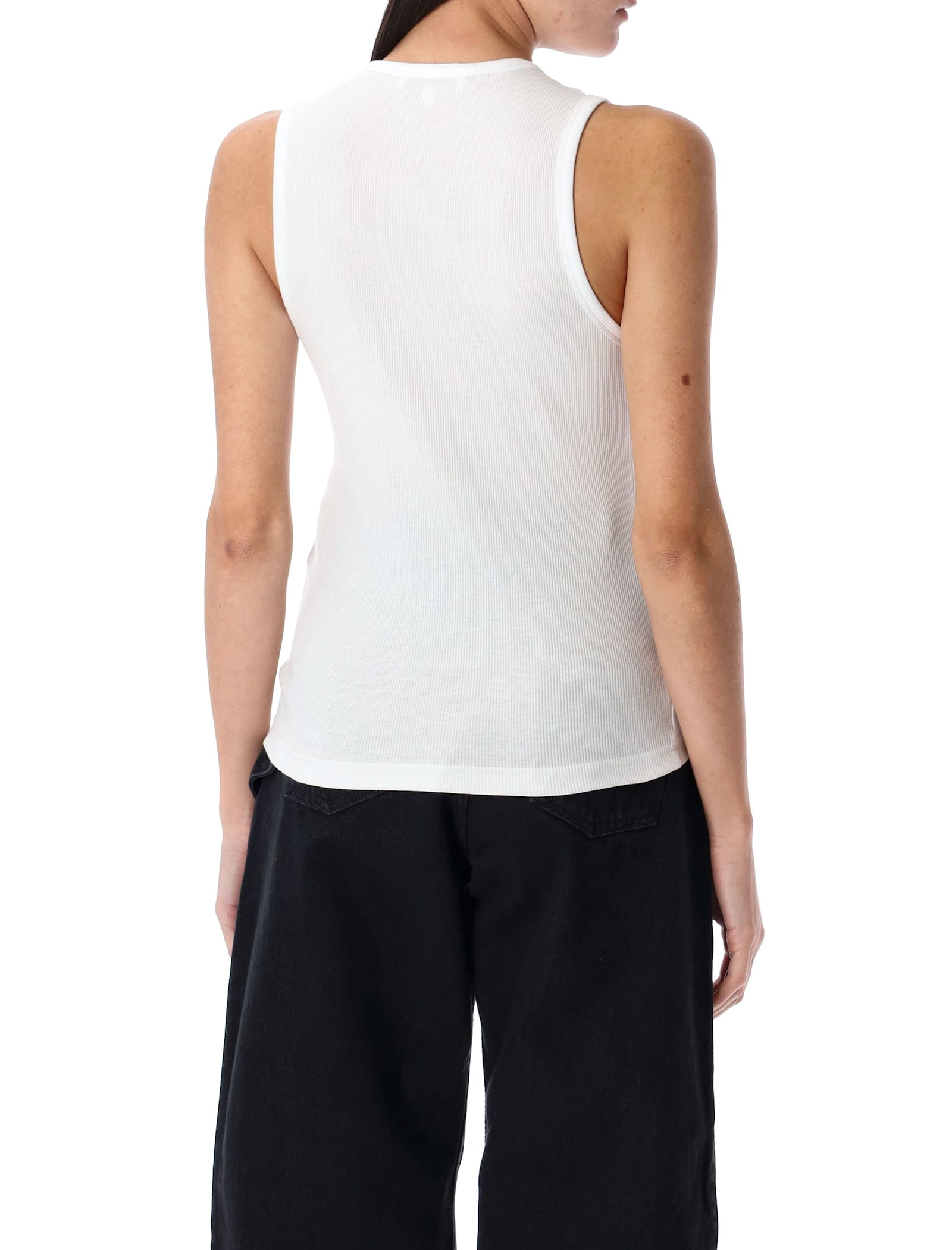 Shop Jw Anderson Anchor White Cotton Tank Top
