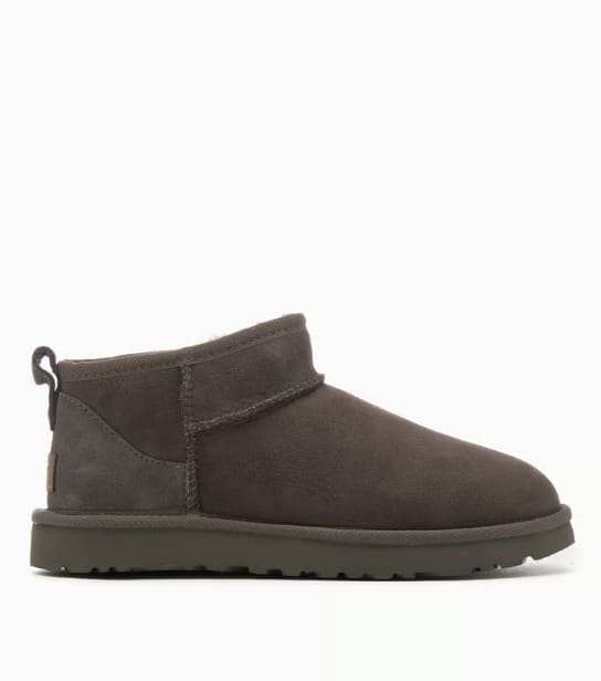 Ugg Australia Classic Ultra Mini Boots In Gray