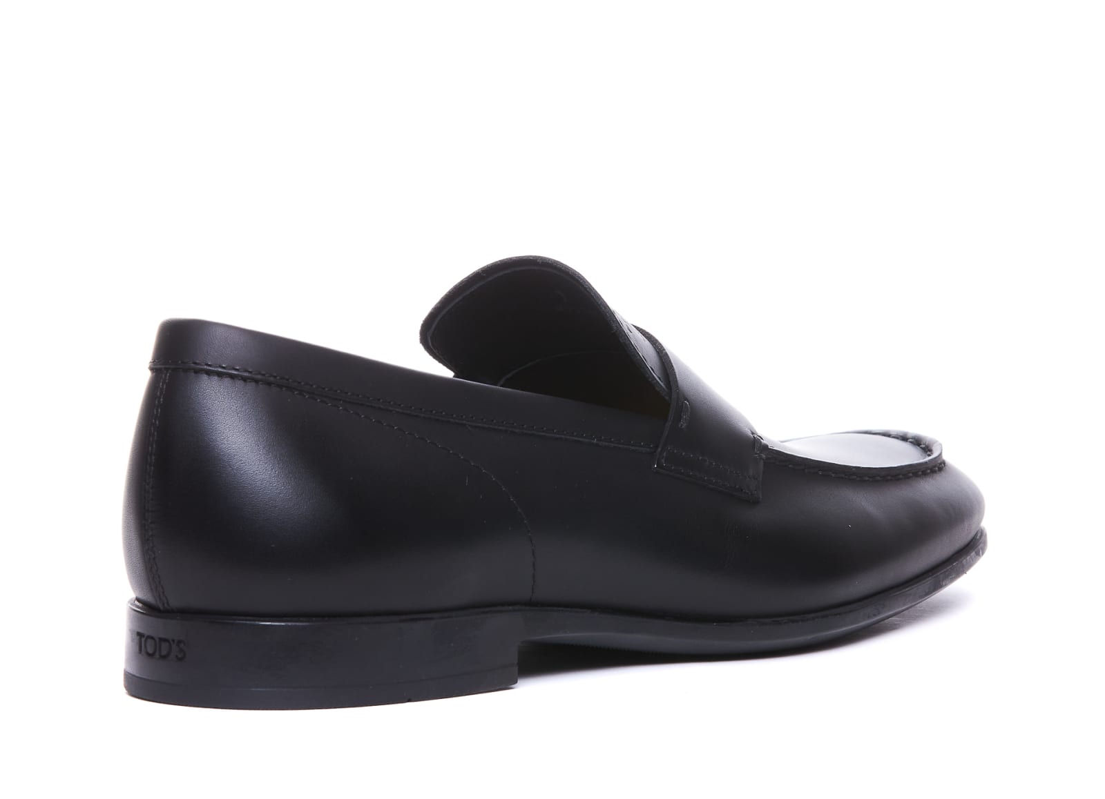 Shop Tod's Loafers In Black