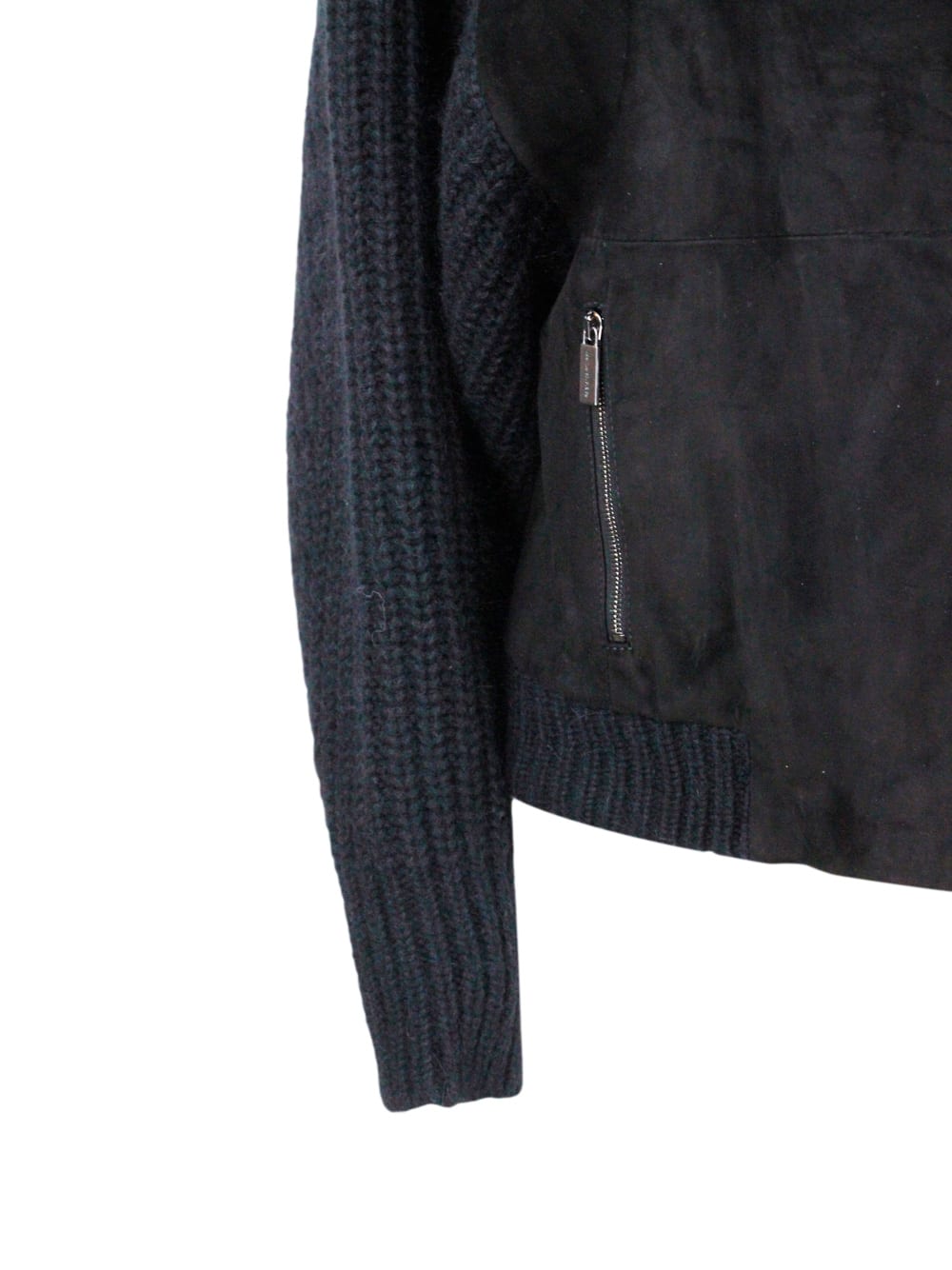 Fabiana Filippi Leather Jacket In Black