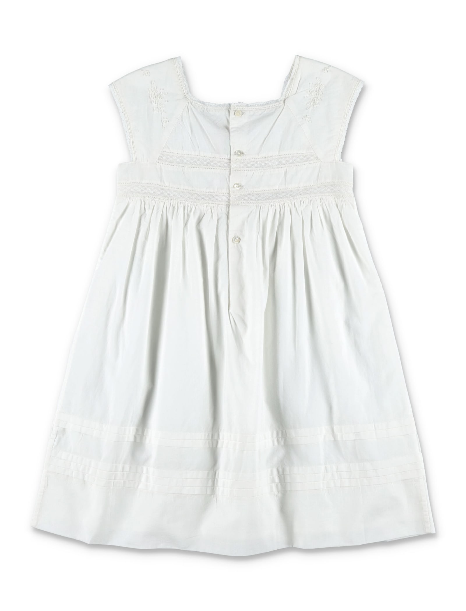 Shop Bonpoint Framboise Dress In White