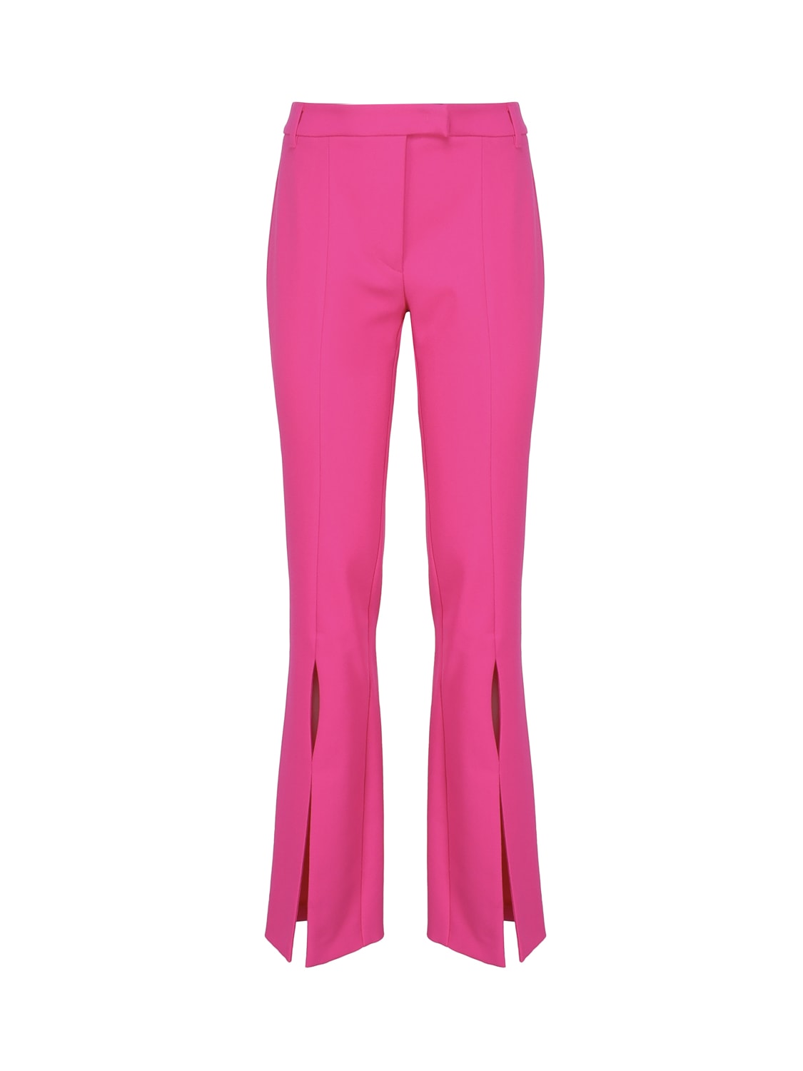 Versace Jeans Couture Mid-rise Flared Slit-hem Pants