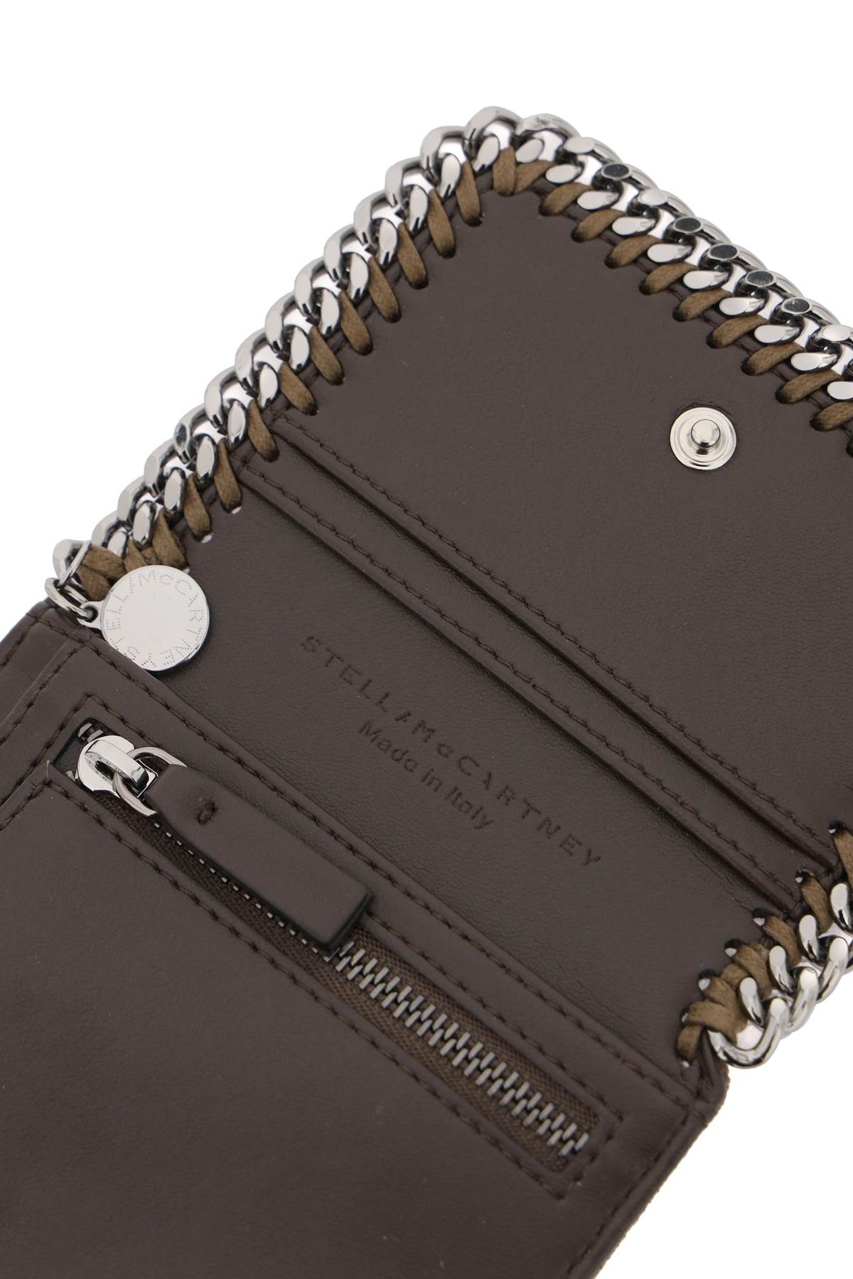 Stella Mccartney Wanda East West Handbag In Dark Taupe