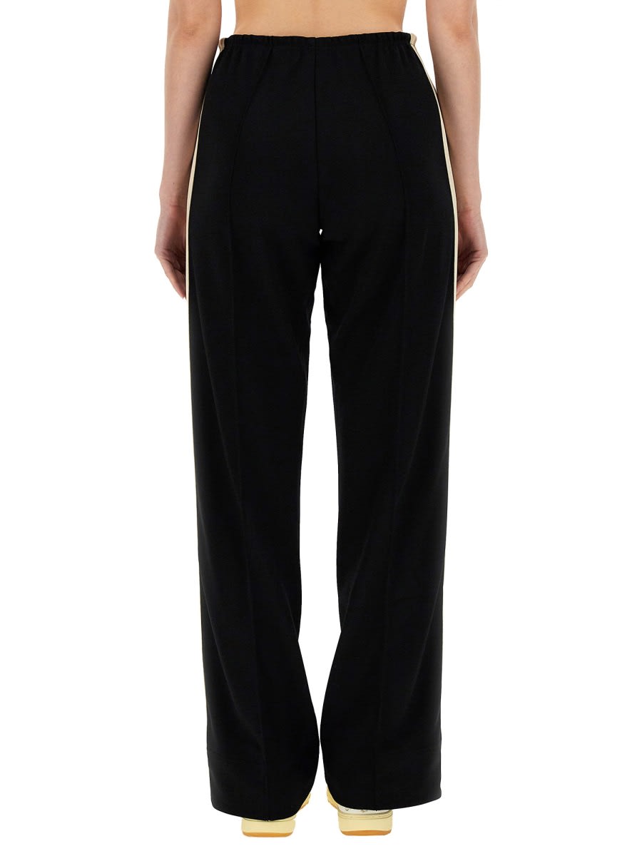 Shop Palm Angels Jogging Pants In Black