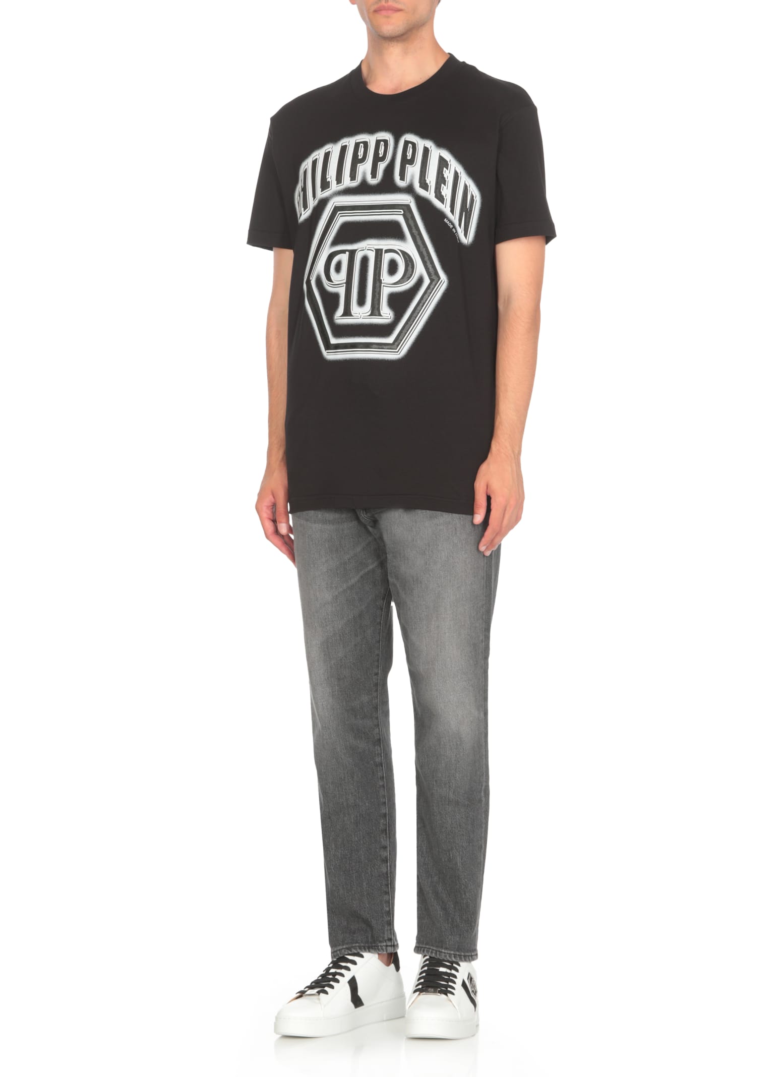 Philipp Plein Logo Print T-shirt