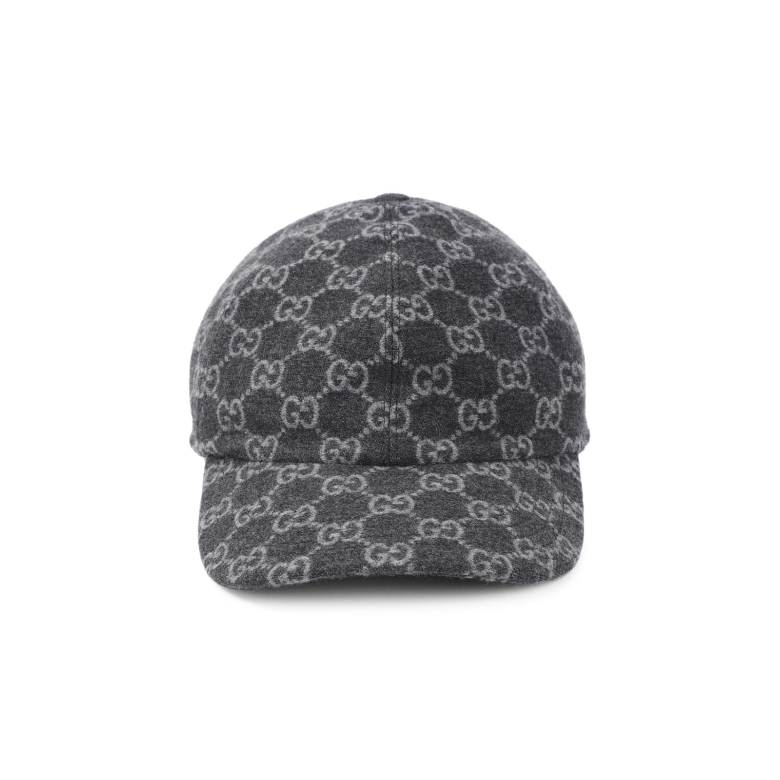 Shop Gucci M Dailly Hat In Dark Grey