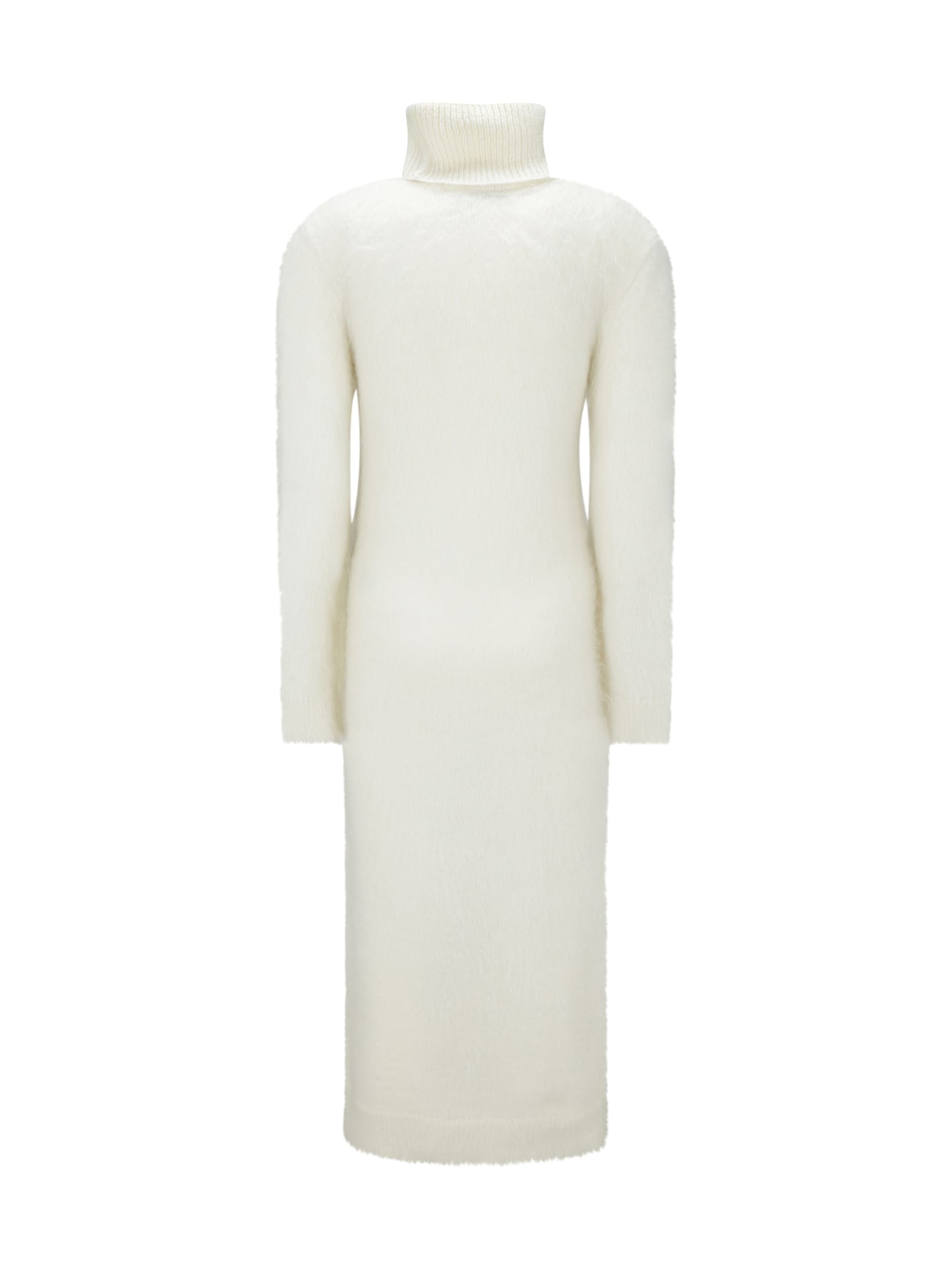Shop Saint Laurent Mohair Over Sweater In White