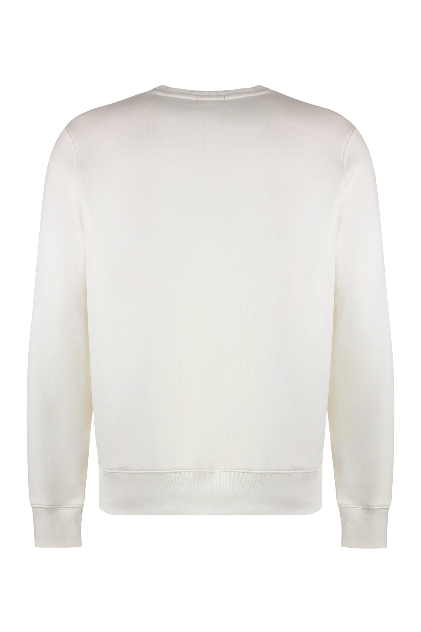 Shop Ralph Lauren Cotton Crew-neck Sweatshirt In F24 Nevis Holiday Bear