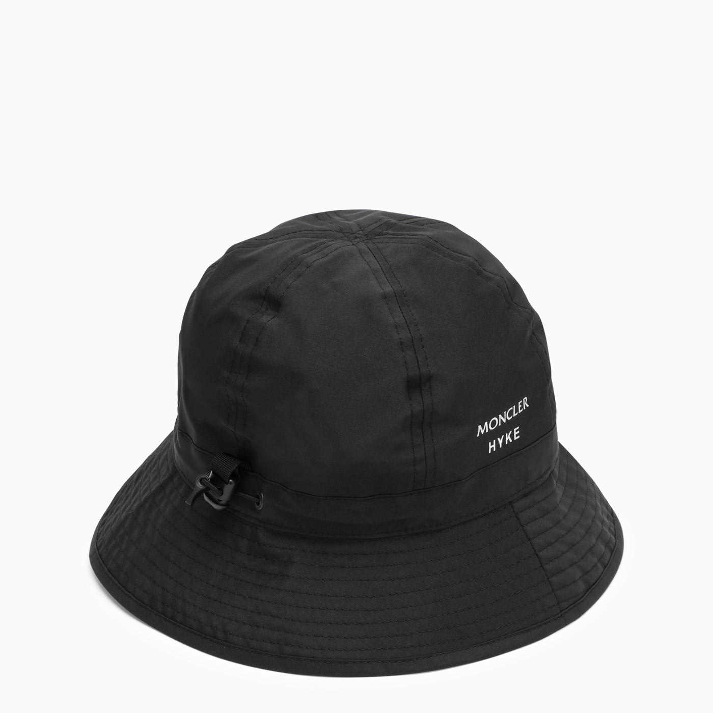 Moncler Genius Nylon Black Hat In Nero