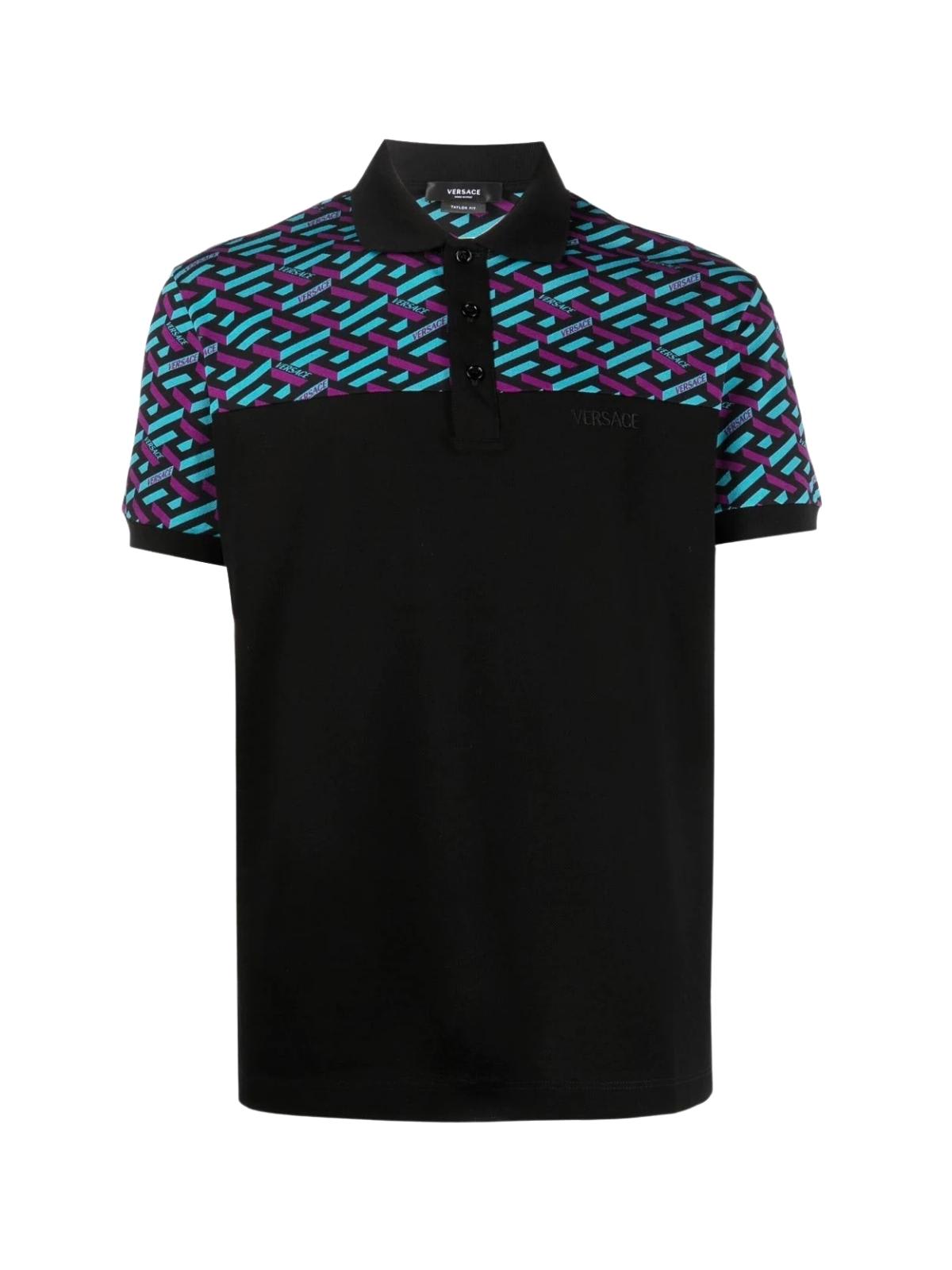 Versace Embroidered Polo
