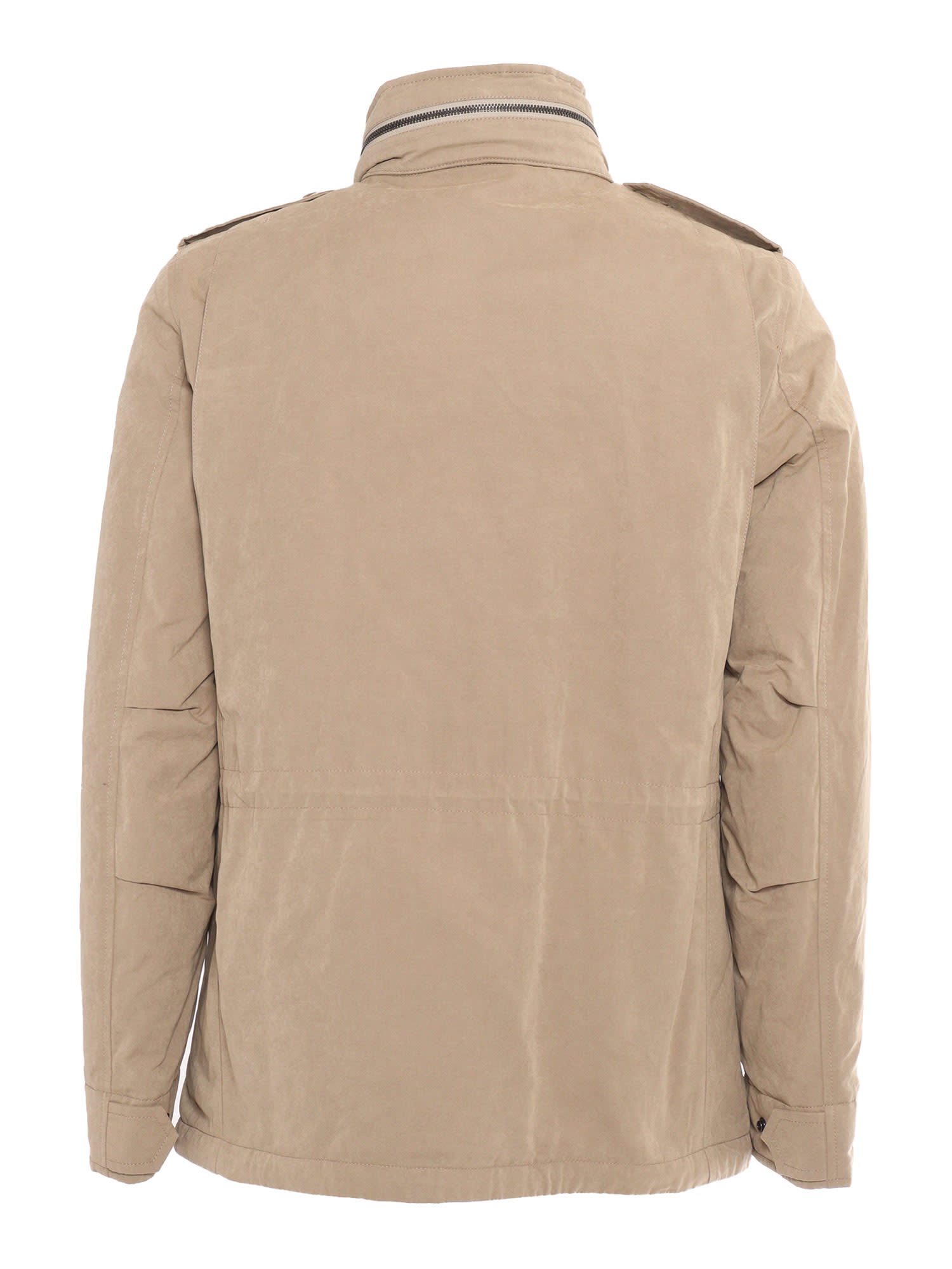 Shop Aspesi Man Jacket In Beige