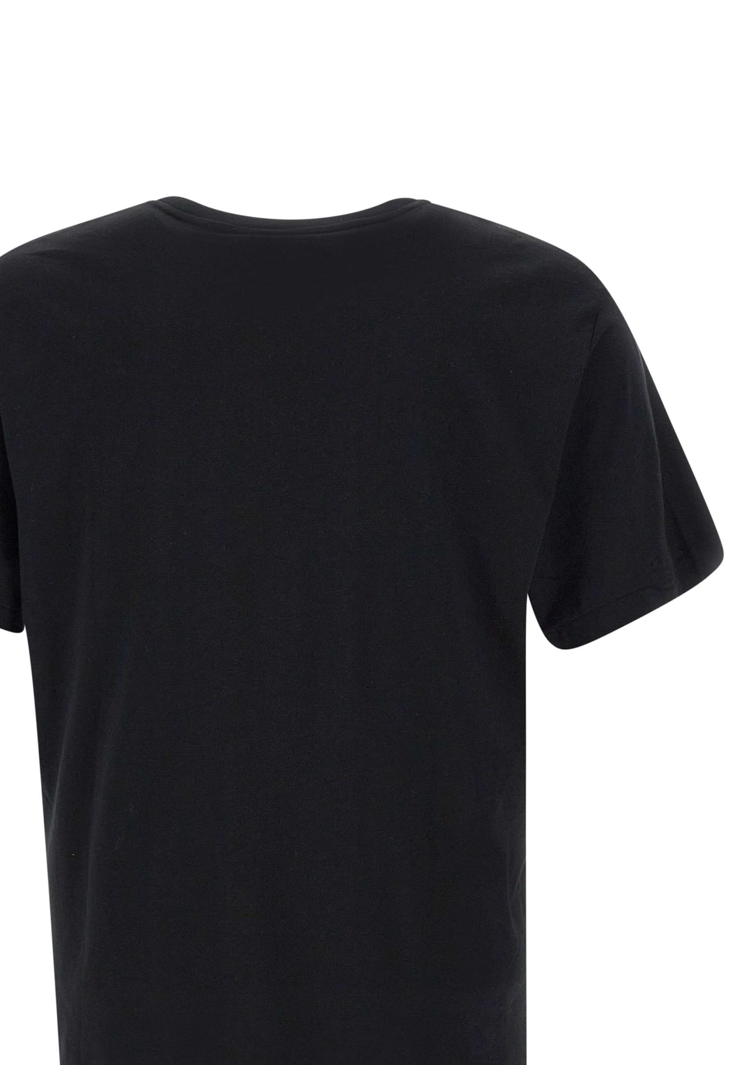 Shop Polo Ralph Lauren Msw Cotton T-shirt In Polo Black