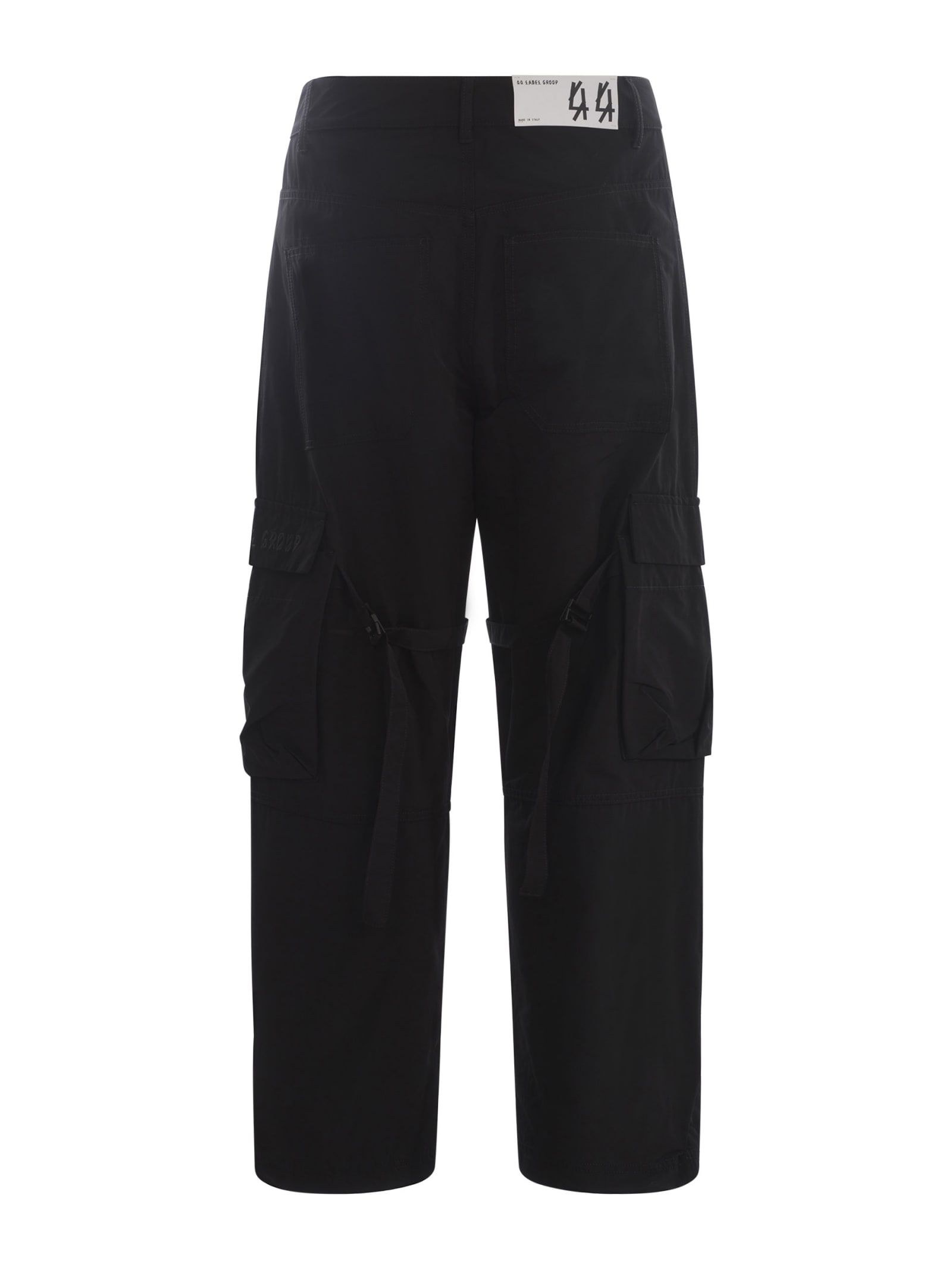 Shop 44 Label Group Trousers 44label Group In Cotton Blend In Black