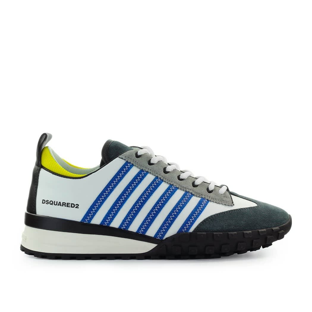Dsquared2 Legend White Yellow Blue Sneaker