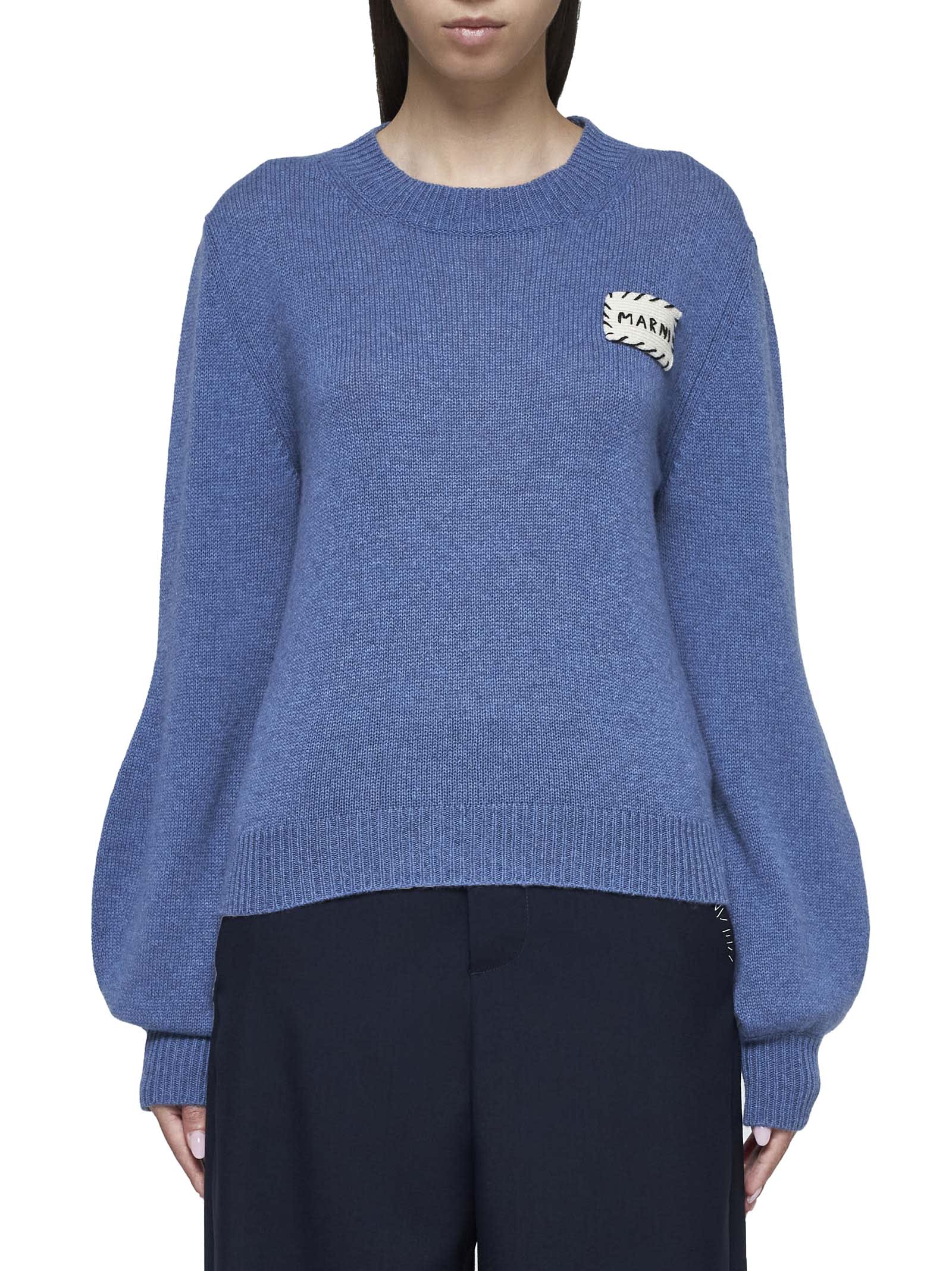 Shop Marni Sweater In Opal