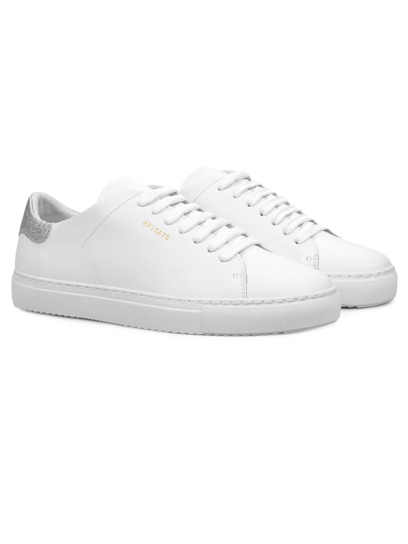 Shop Axel Arigato White Sneakers Clean 90 Glitter