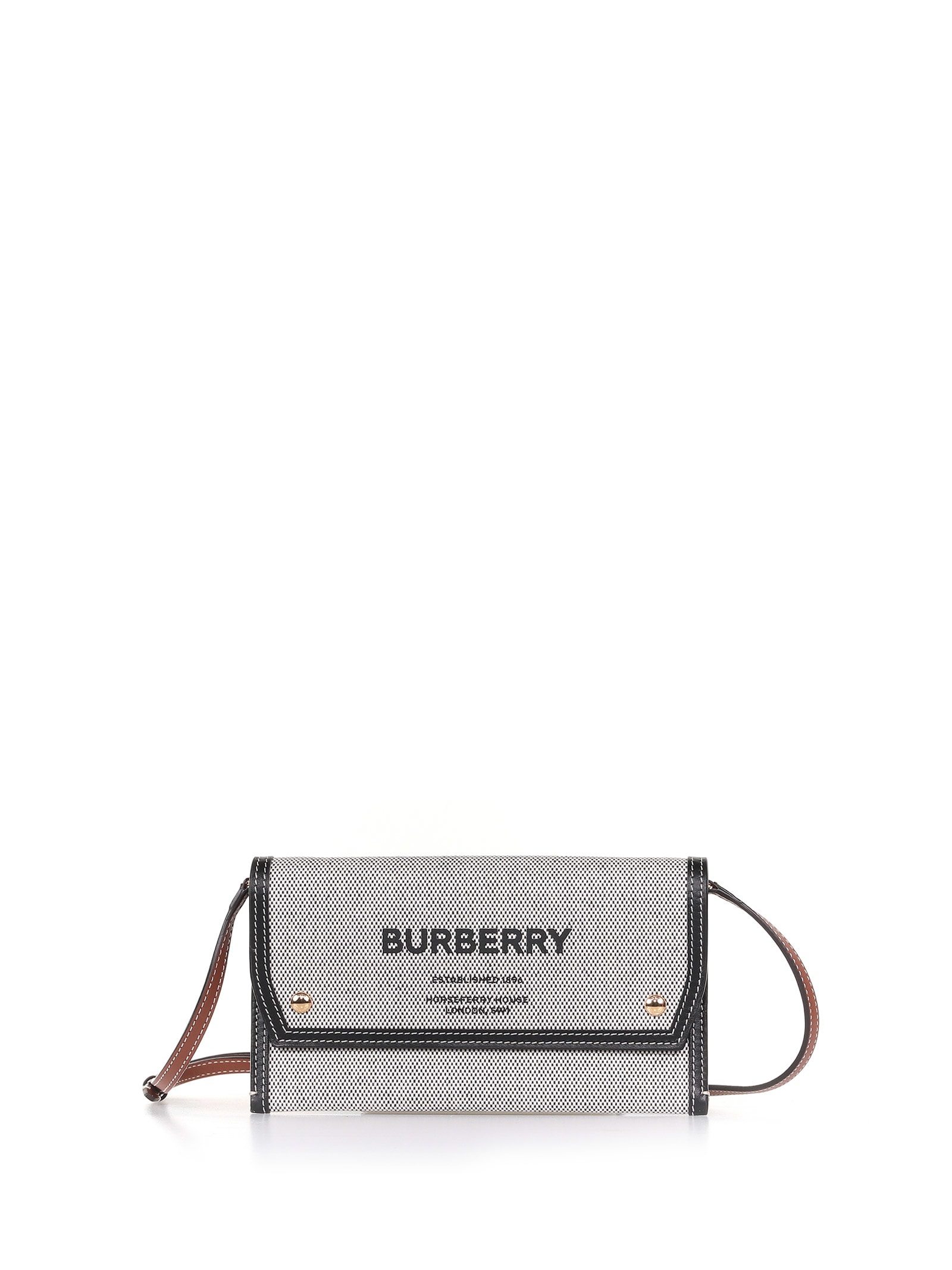 Burberry Crossbody Bag In Leather