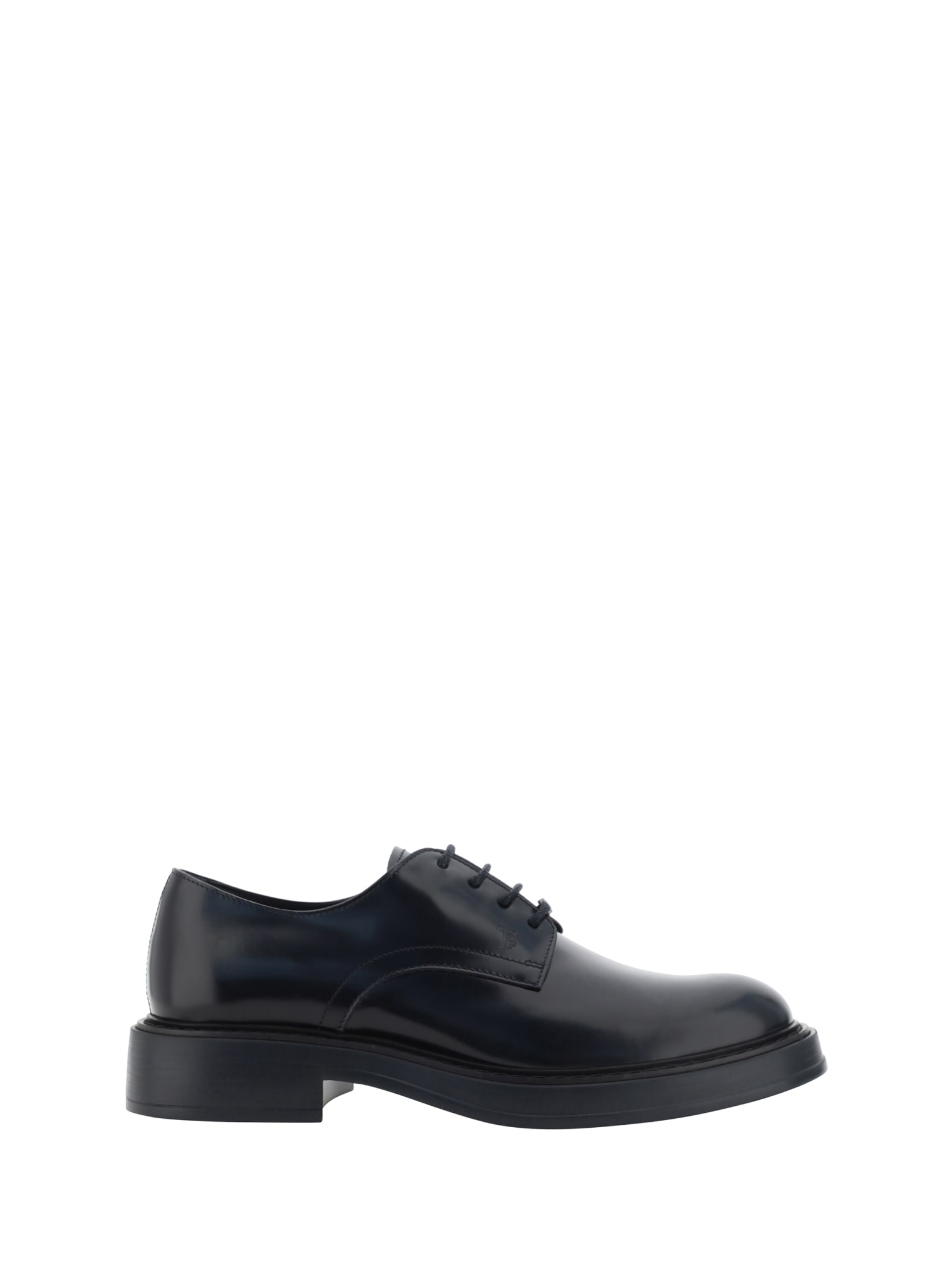 Shop Tod's Lace-up Shoes In Nero