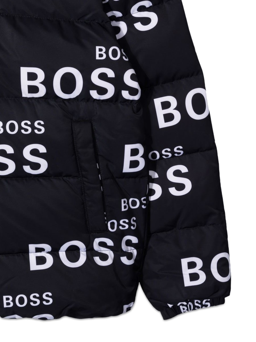 Hugo Boss Piumino In Black