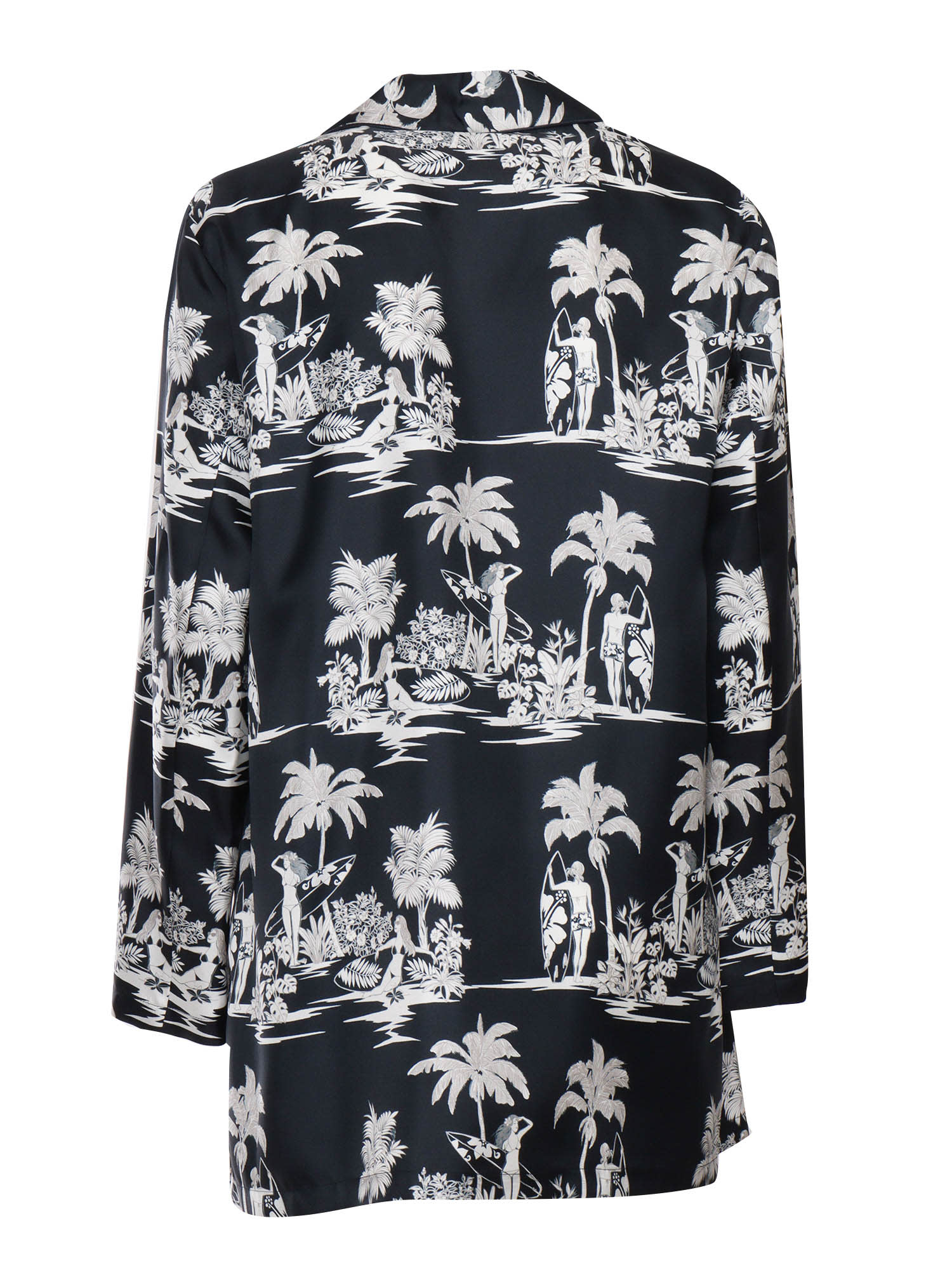 Max Mara Studio Shirt Woman Blue In Blue