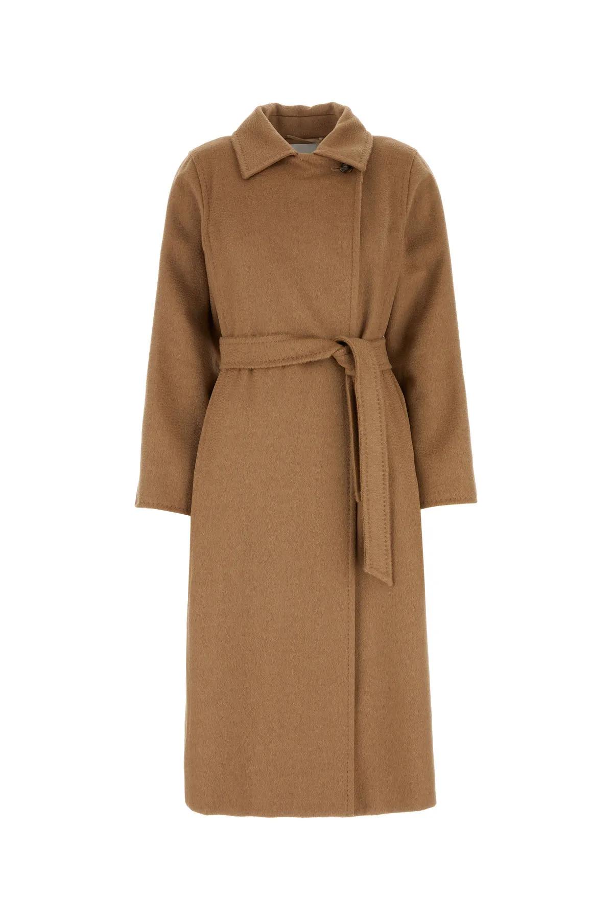 Shop Max Mara Camel Manuela Coat