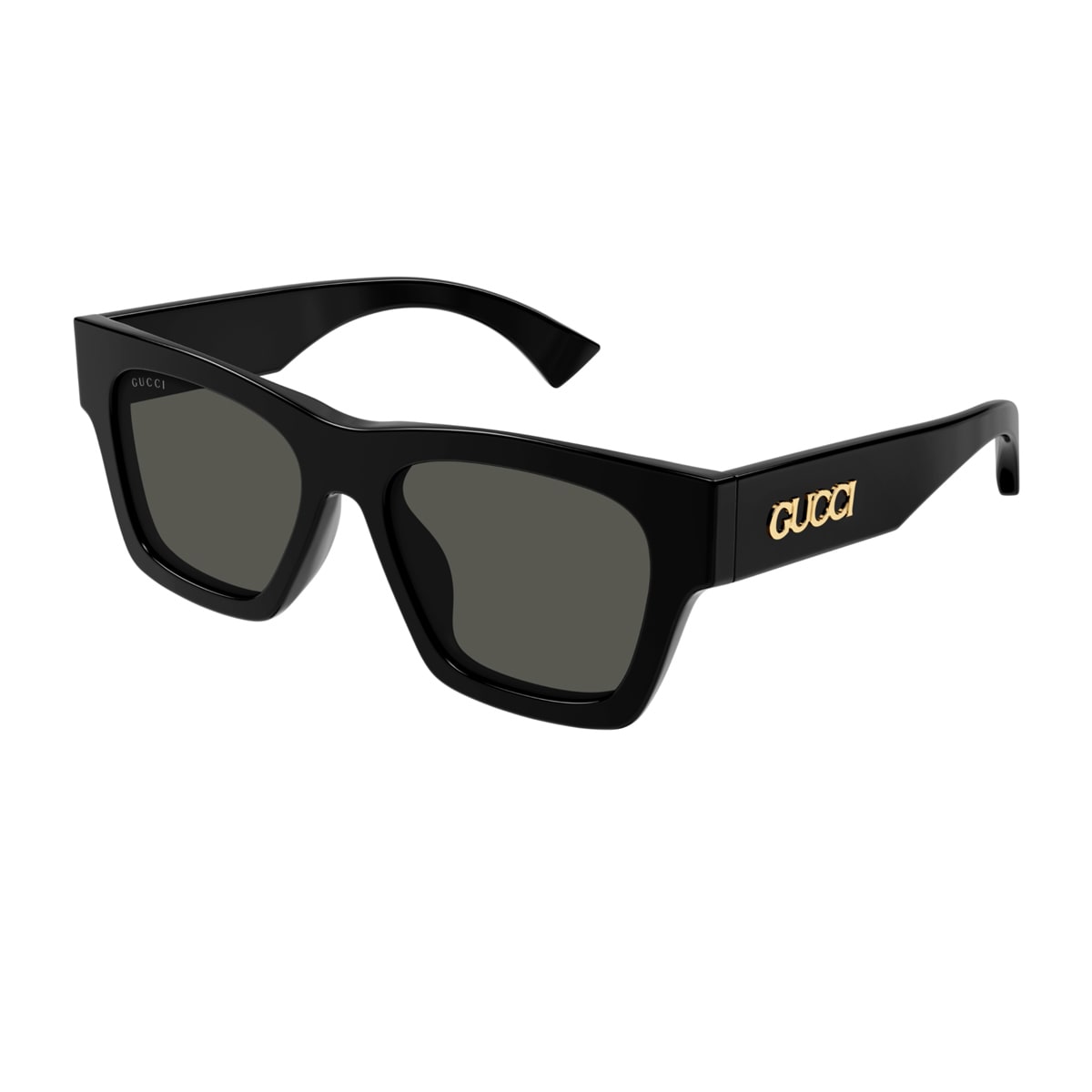 Gucci Gg1835s Linea Name Of Brand 001 Black Grey Sunglasses In Black