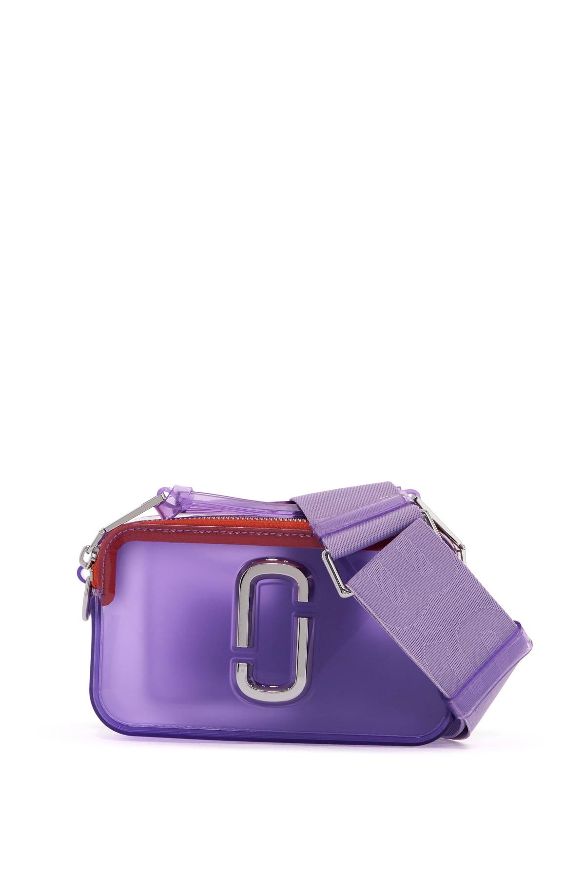 Shop Marc Jacobs The Jelly Snapshot Shoulder Bag In Wisteria