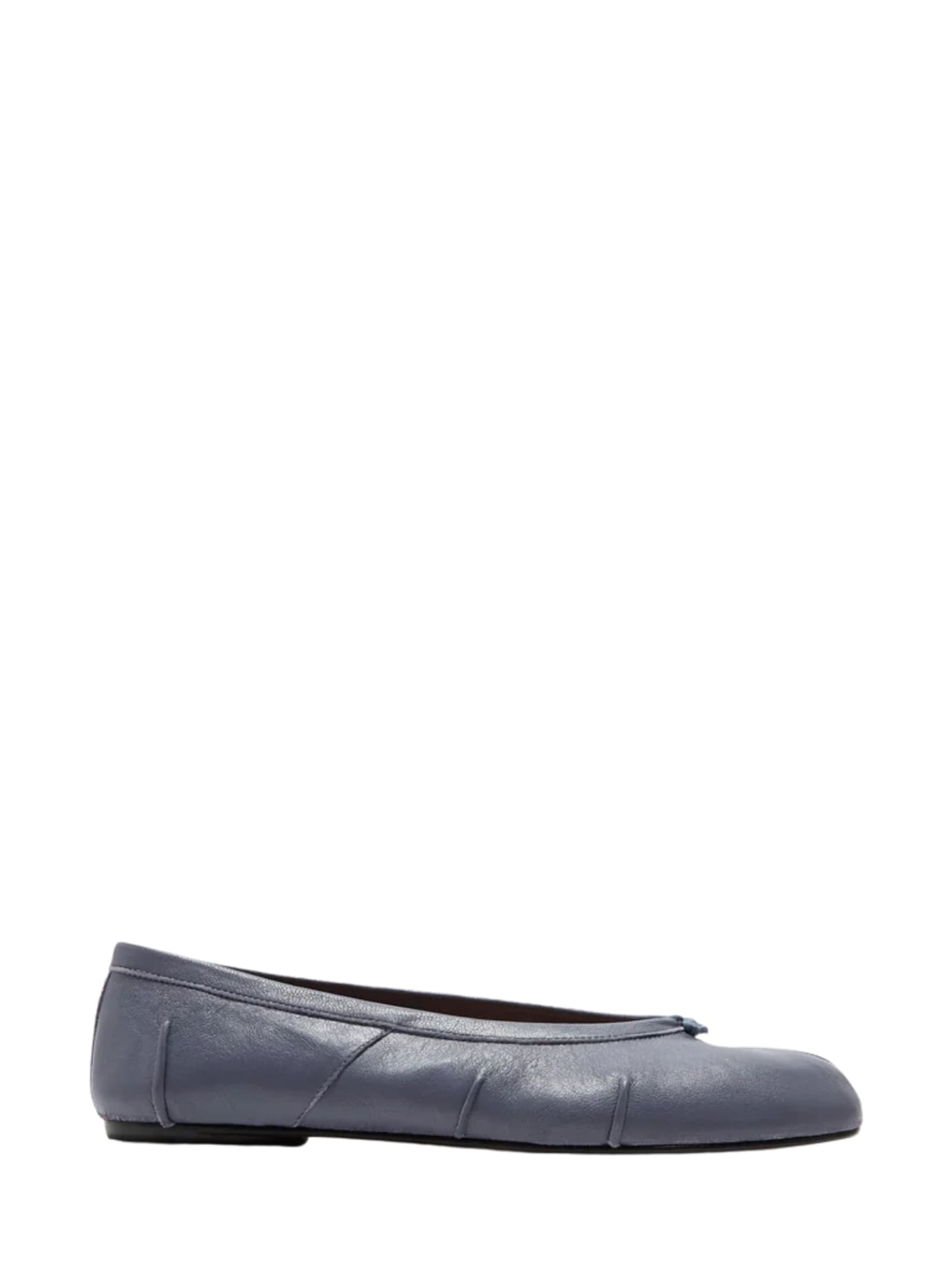 Maison Margiela New Tabi Ballerina In Blue