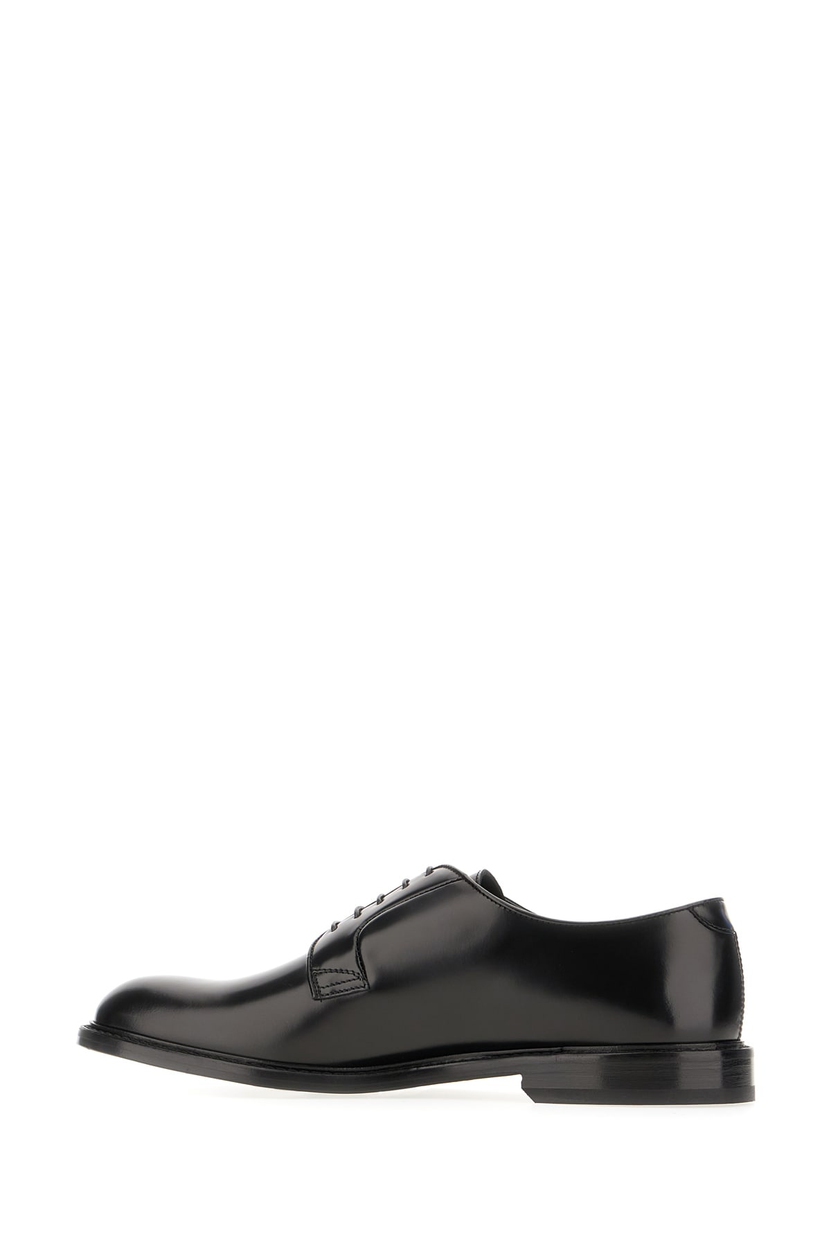 Doucal's Man Lace-up Shoes Midnight Blue Size 6.5 Soft Leather In Nero