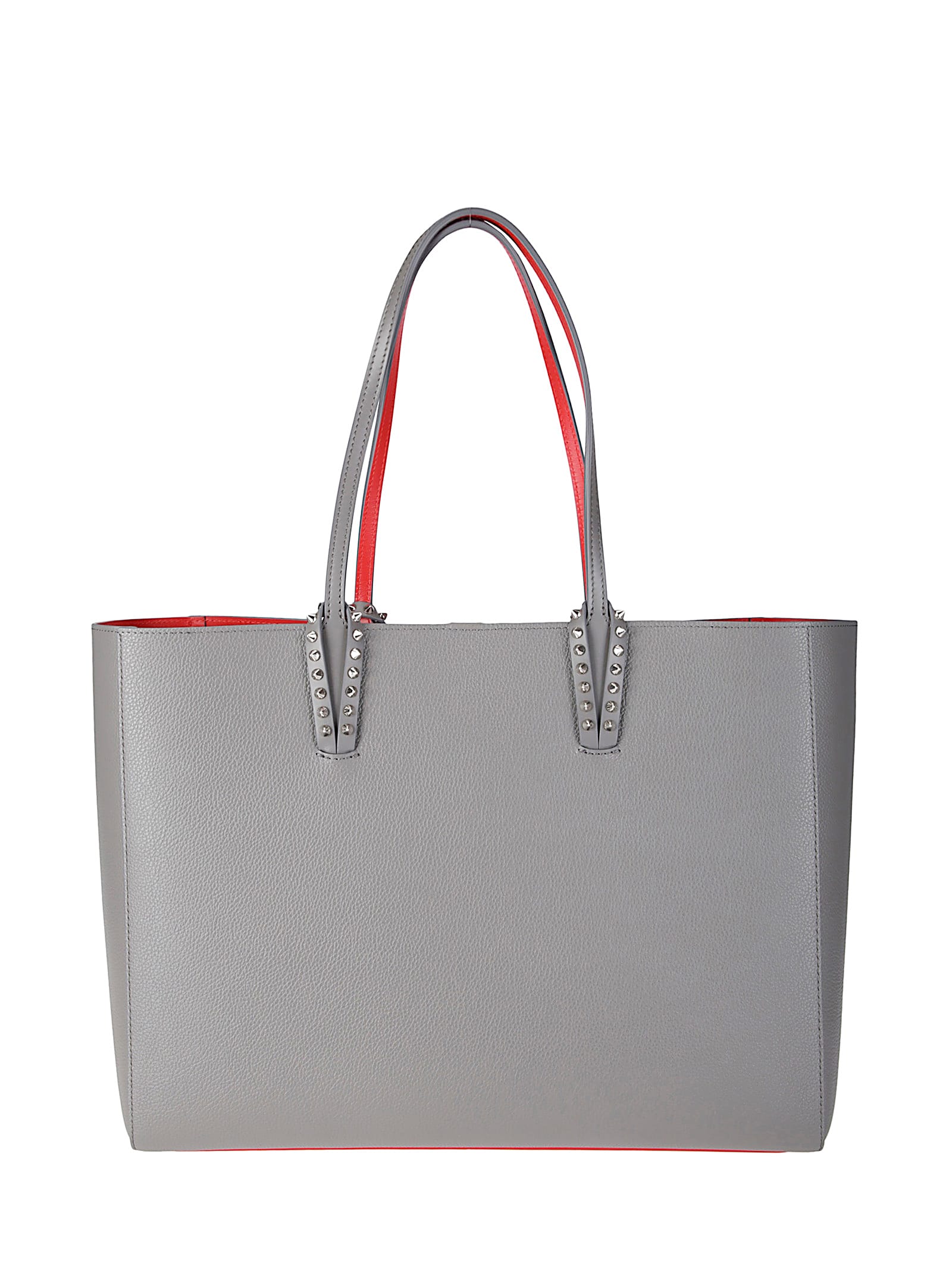 Christian Louboutin Cabata Soft Large Calf In Gray