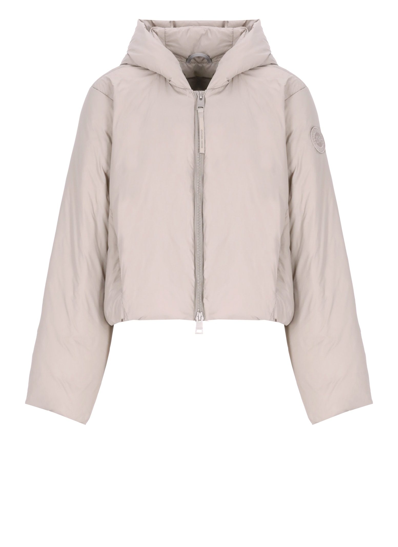 Canada Goose Logoed Down Jacket In Multi