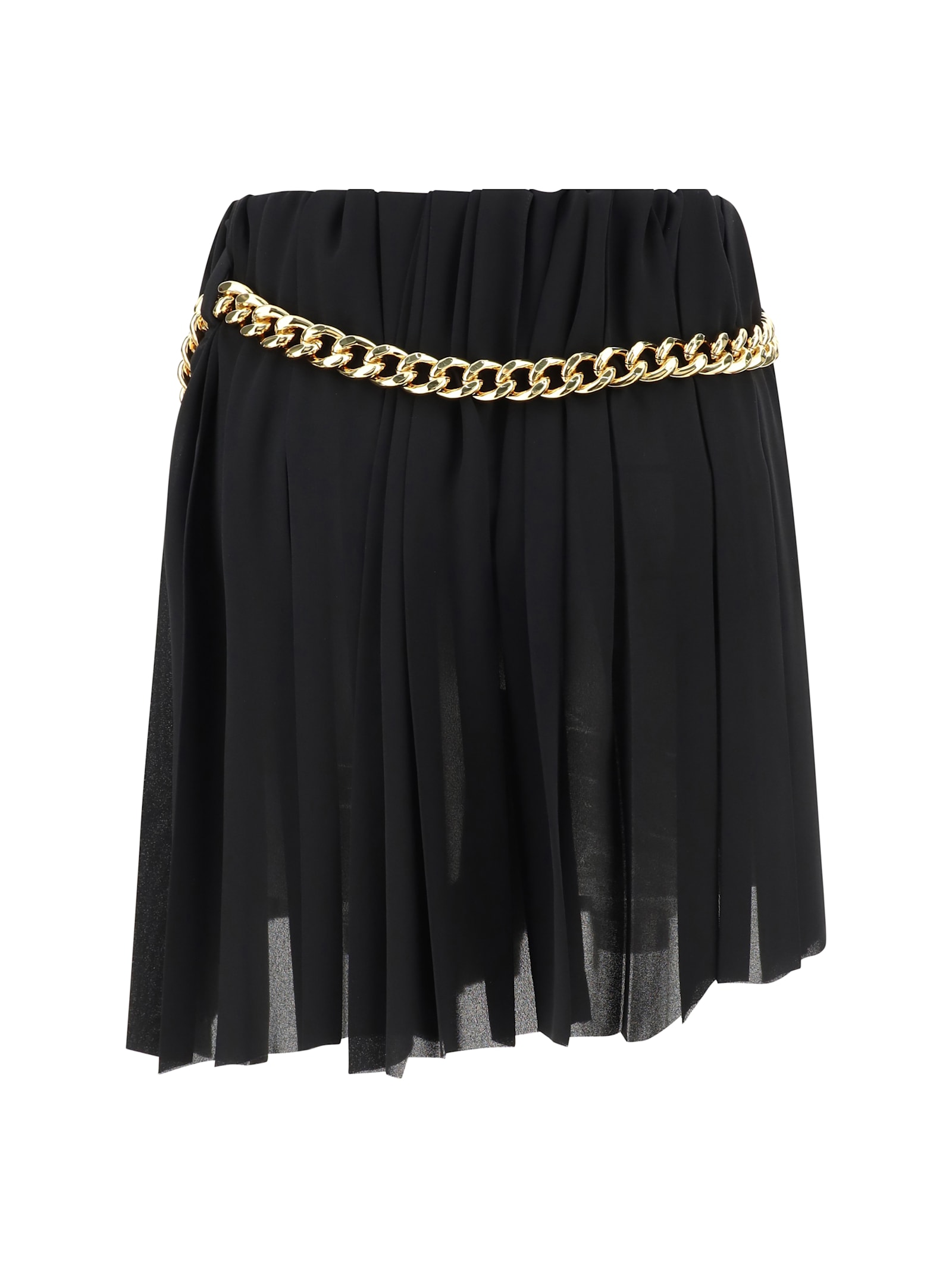 Shop Balenciaga Mini Skirt In Black