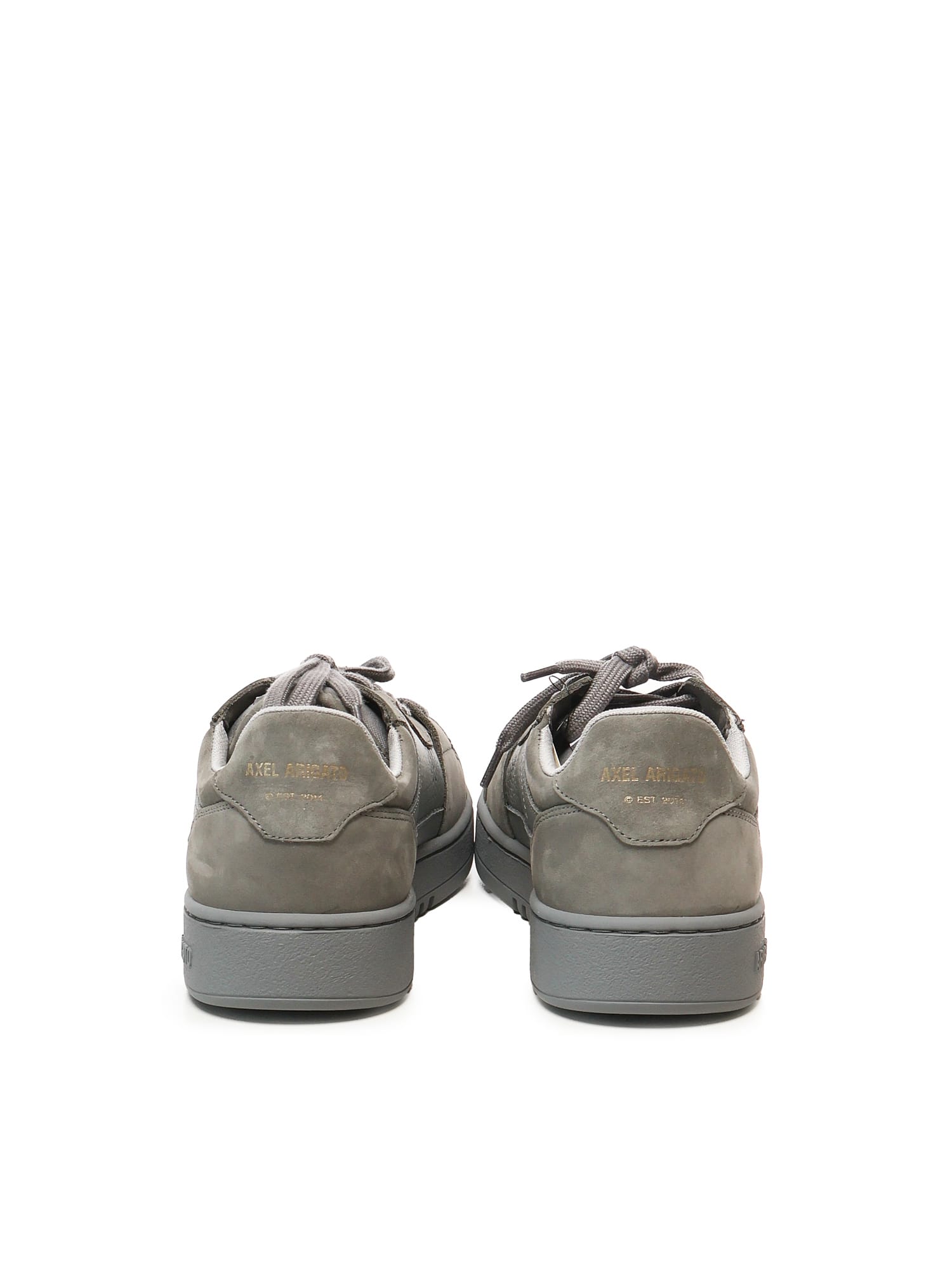 Axel Arigato Grey Leather Suede Sneakers In Gray