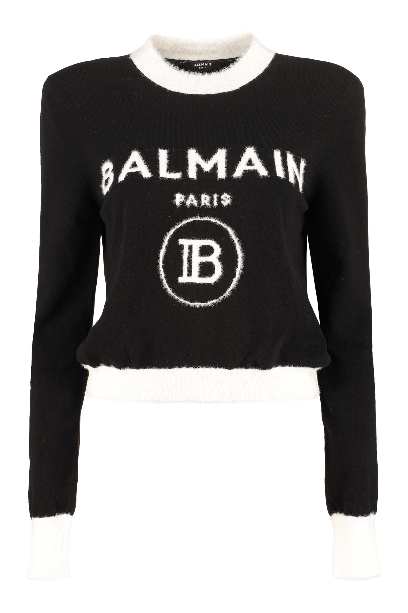 Balmain Logo Crew-neck Pullover