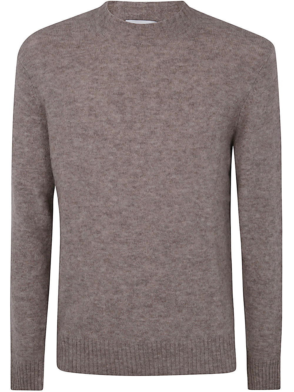 Shop Ballantyne Round Neck Pullover In Barley